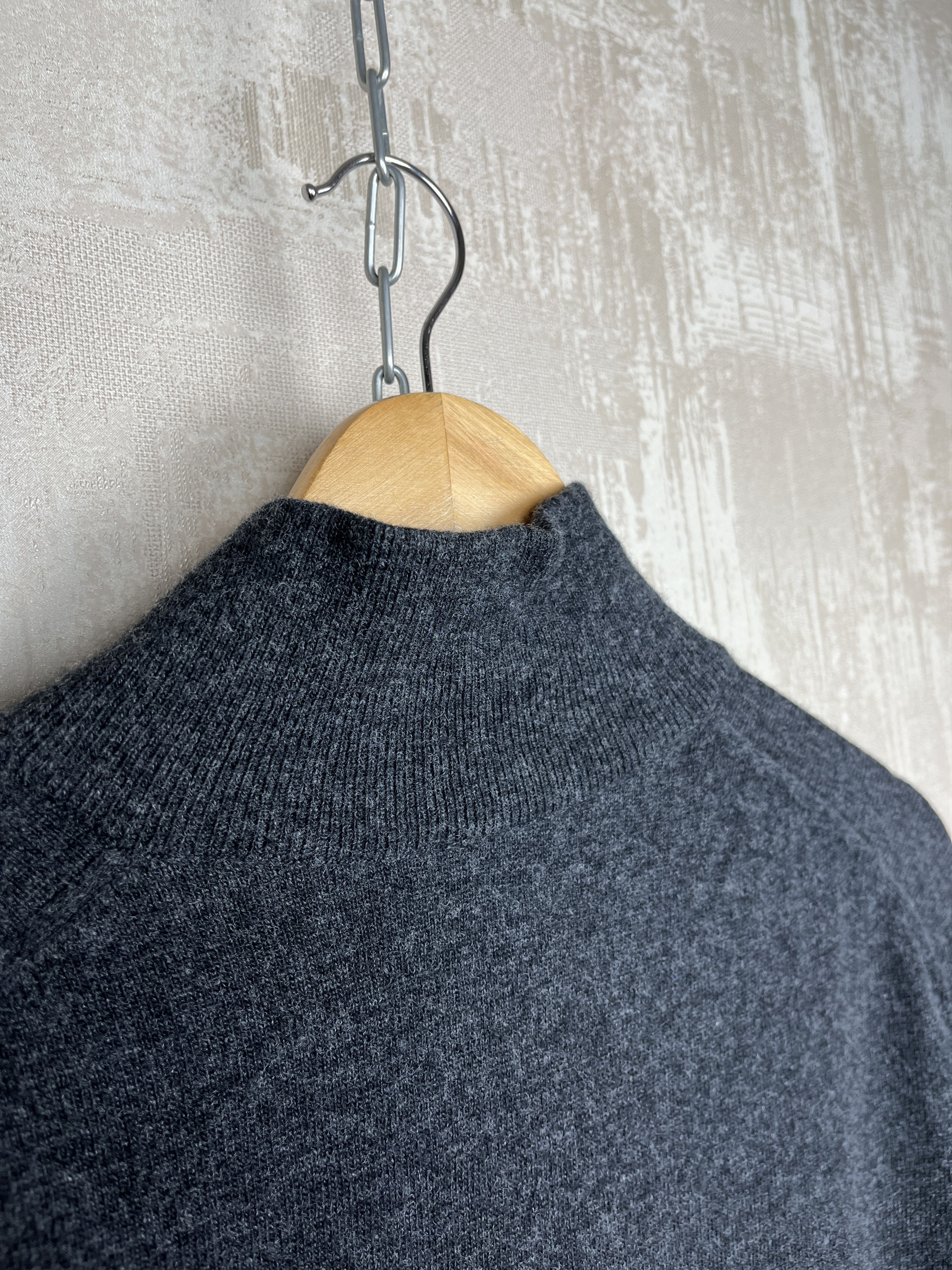 Scott & Charters Scott & Charters Half Zip Wool Sweater Made in Scotland Size US XL / EU 56 / 4 - 20 Thumbnail