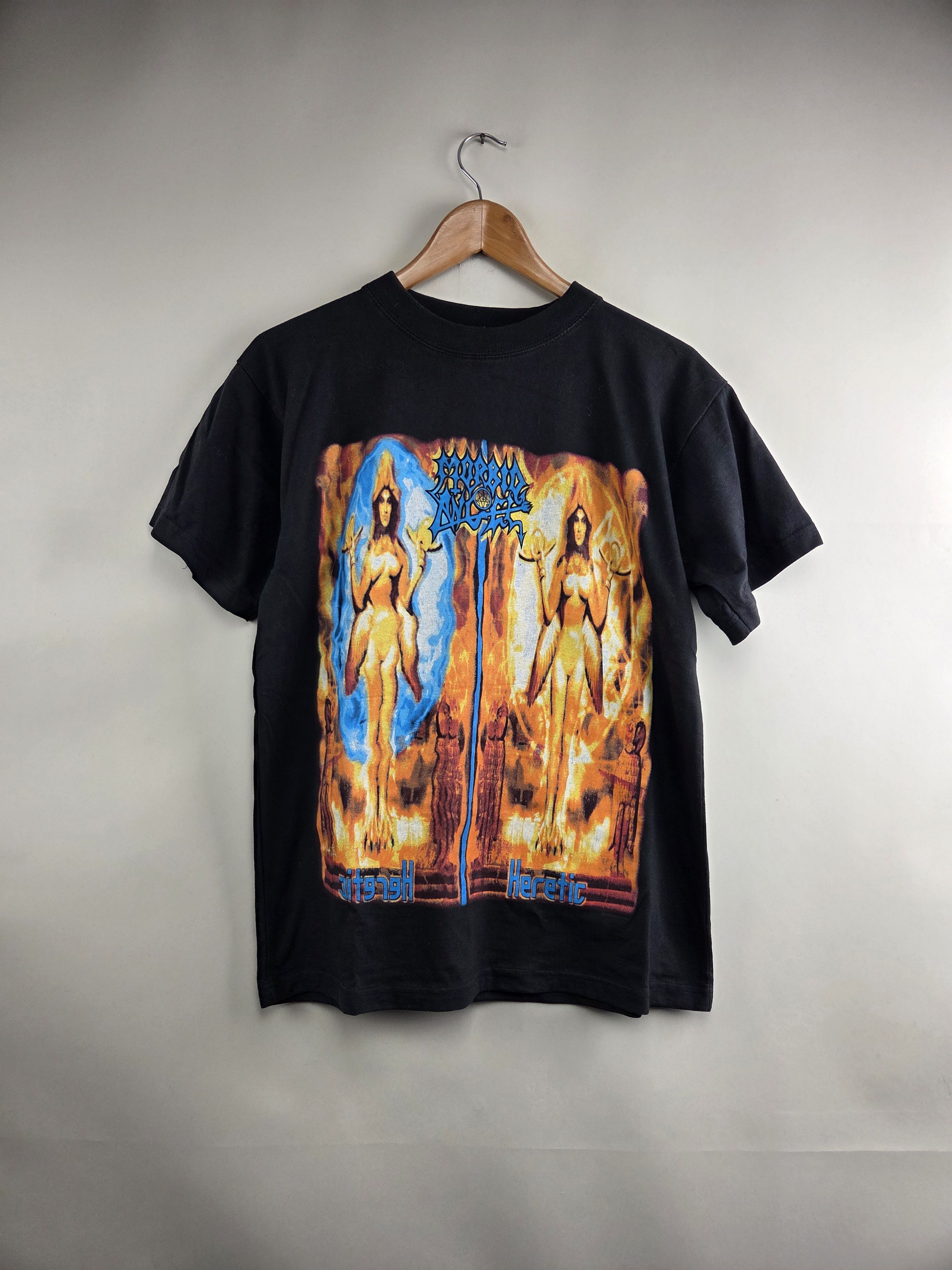 Band Tees × Vintage 2003 Morbid Angel Heretic L 19.5" 26.5" Size US L / EU 52-54 / 3 - 1 Thumbnail