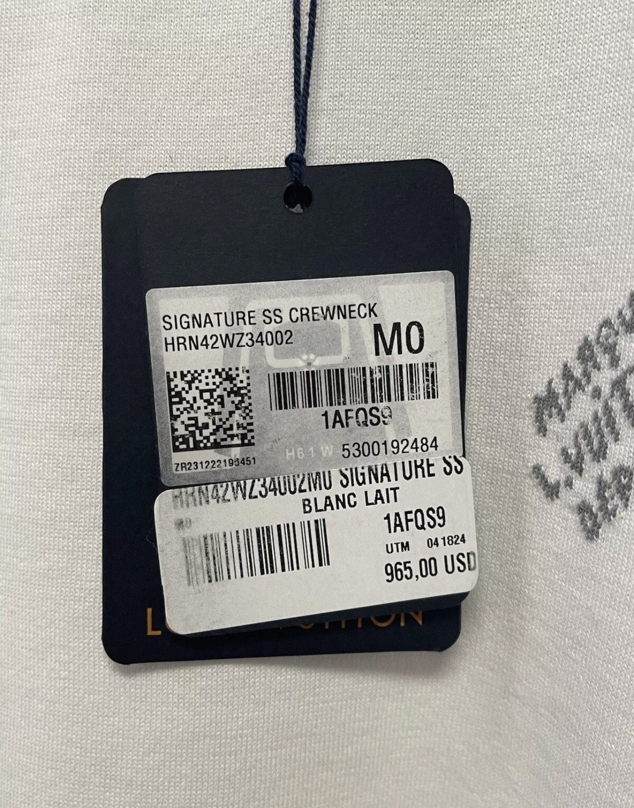 Louis Vuitton Size M - Louis Vuitton Marque Déposée Short-Sleeve $965 🔥 Size US M / EU 48-50 / 2 - 10 Thumbnail