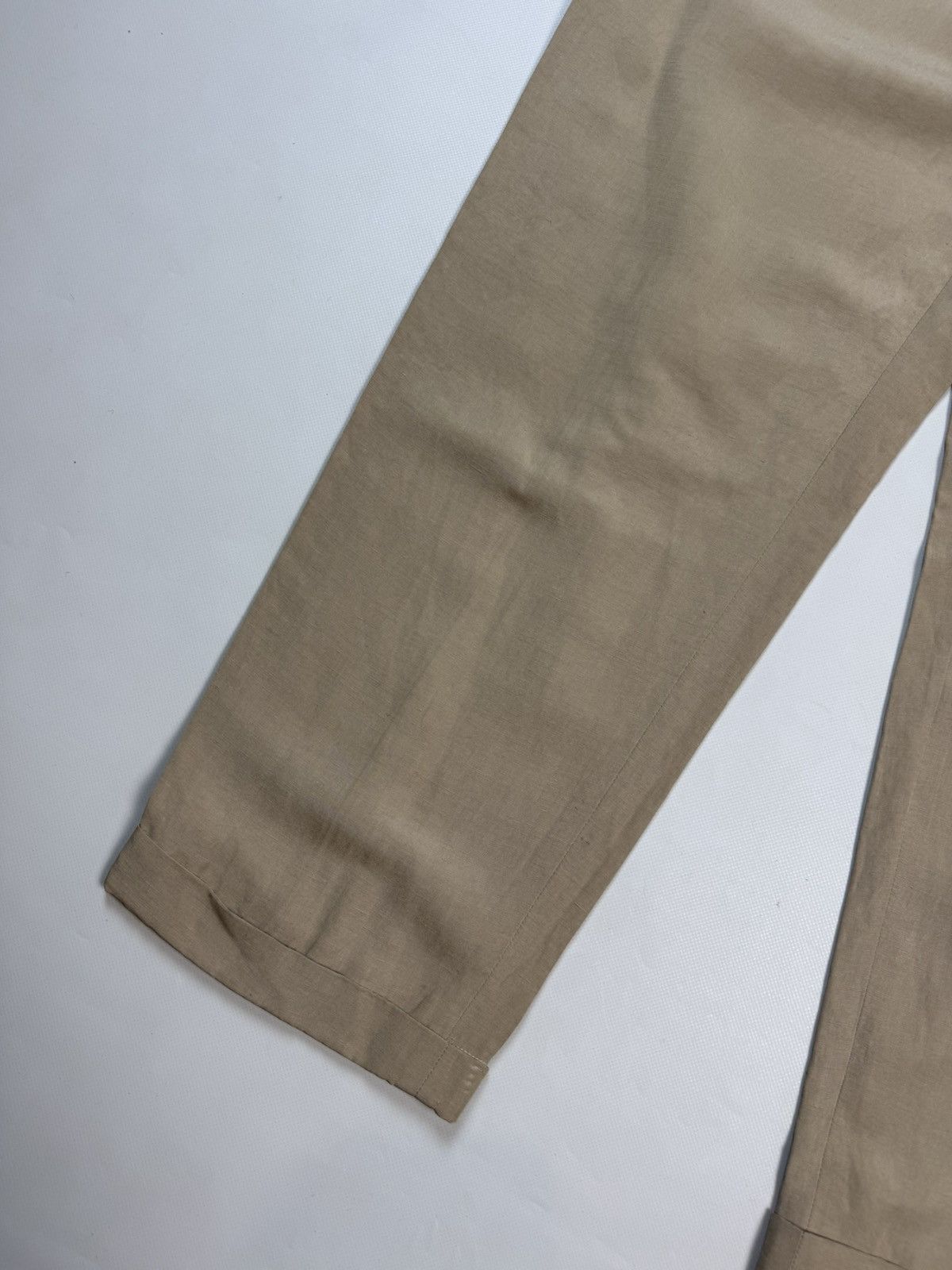 Jil Sander Jil Sander VTG Linen / Silk High Rise Dress Pants Trousers Size 28" / US 6 / IT 42 - 10 Thumbnail
