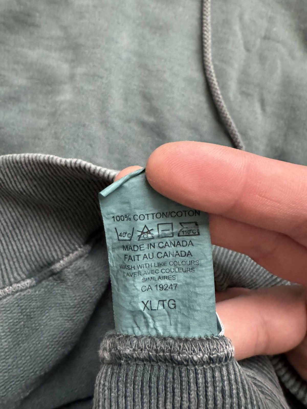 Cole Buxton Cole Buxton men’s XL balenciaga style distressed hoodie Size US XL / EU 56 / 4 - 8 Thumbnail