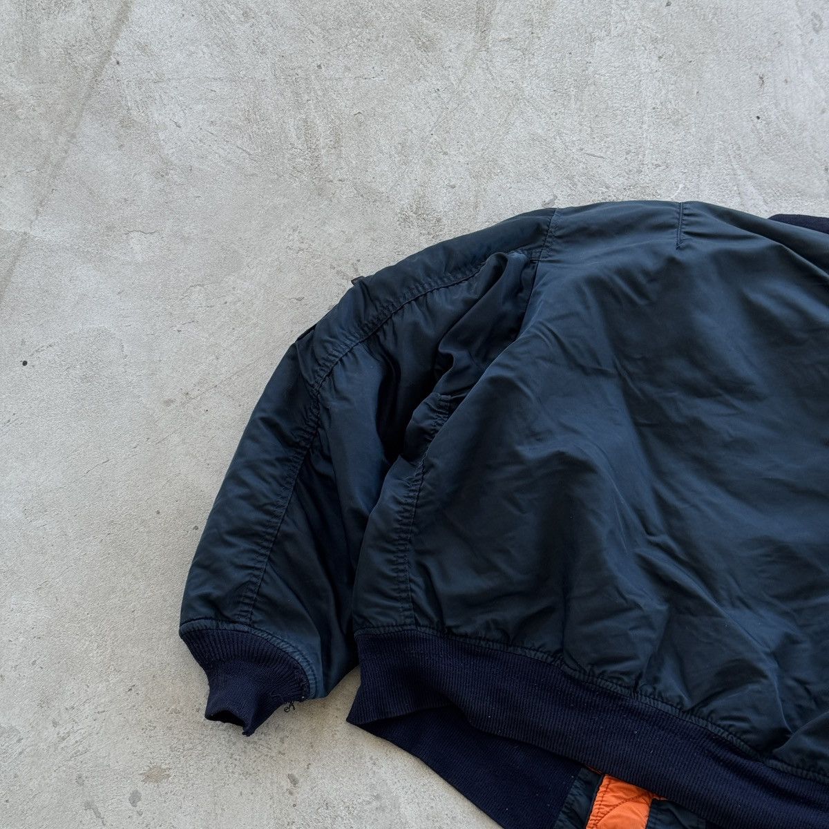 Alpha Industries 90s Alpha Industries Intermediate Baggy Bomber Jacket Y2K Size US XL / EU 56 / 4 - 8 Thumbnail