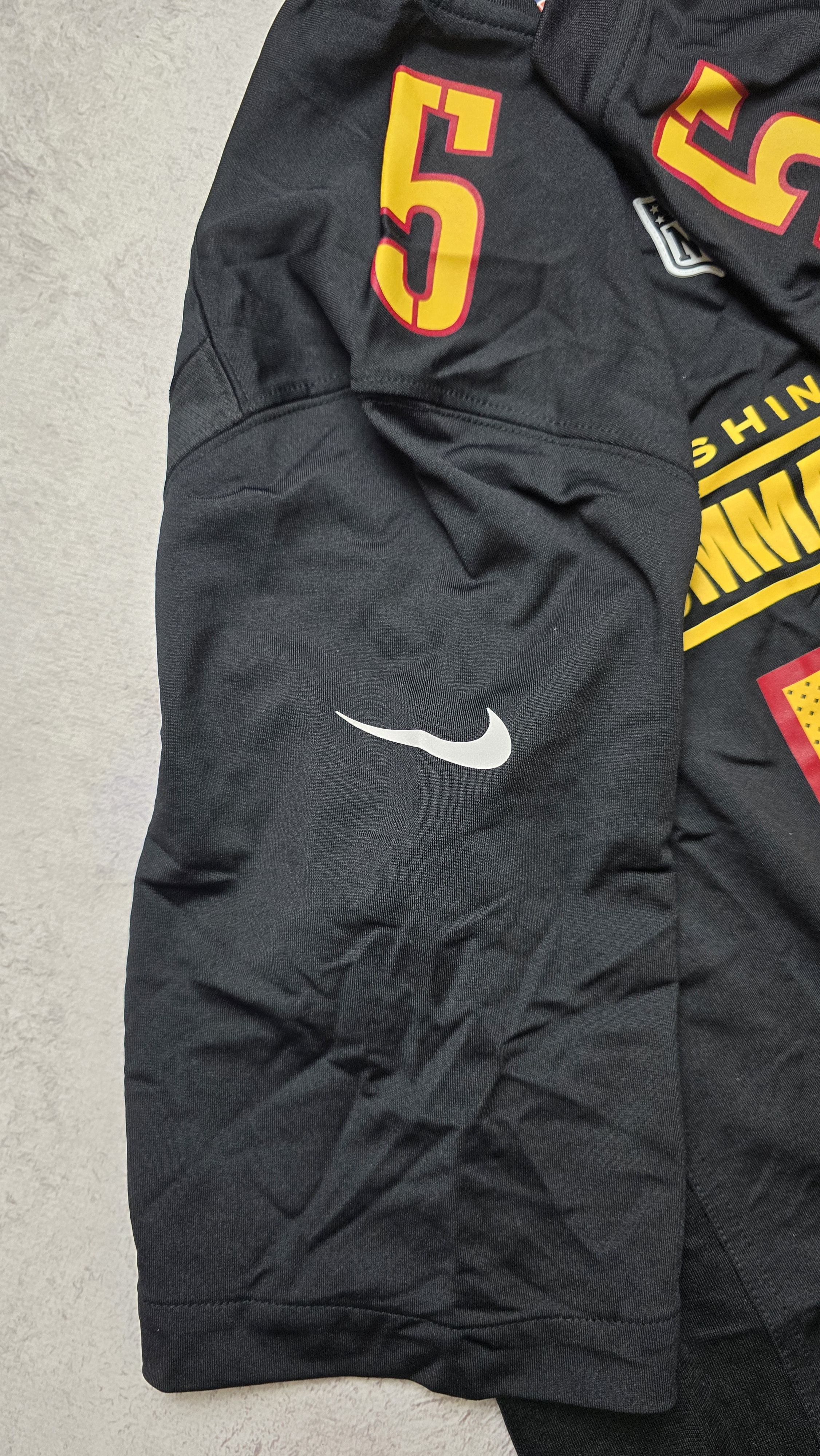 Nike Jayden Daniels #5 Commanders Nike Black Game Jersey Size US S / EU 44-46 / 1 - 7 Thumbnail