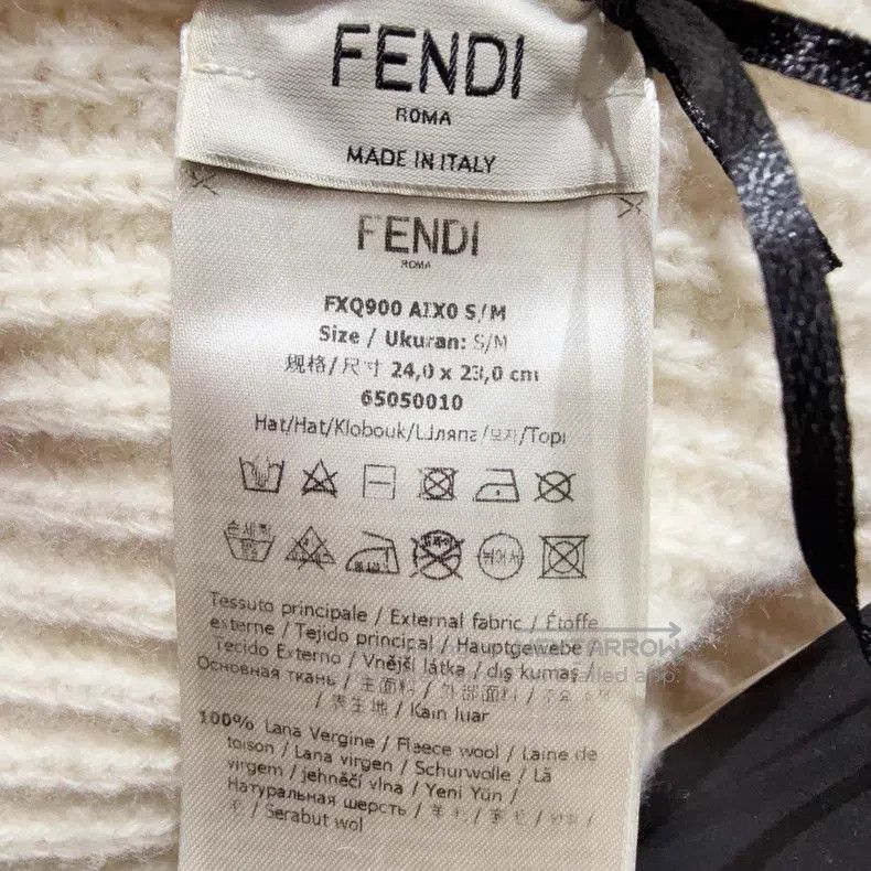 Fendi Fendi Beanie Size ONE SIZE - 6 Thumbnail
