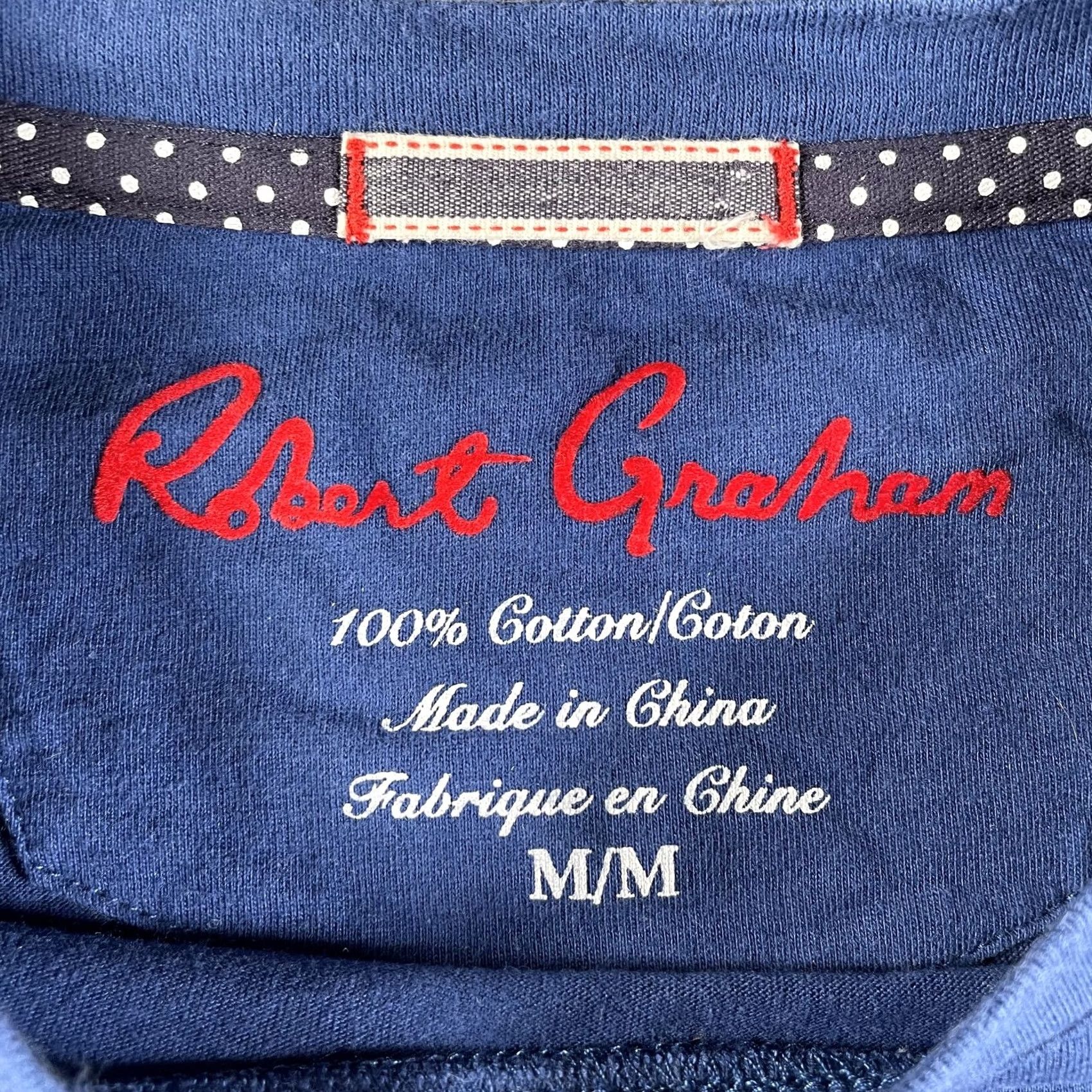 Robert Graham VINTAGE? No. Size US M / EU 48-50 / 2 - 3 Thumbnail
