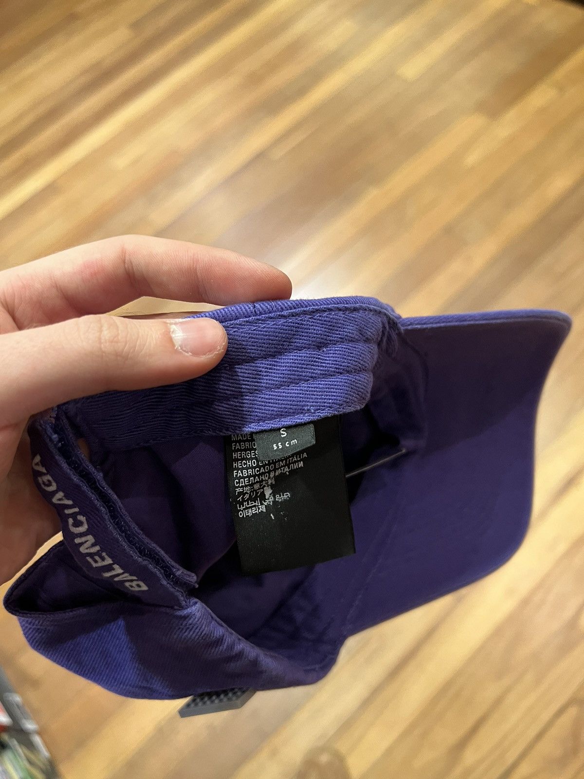 Balenciaga Balenciaga unity logo cap purple Size ONE SIZE - 6 Thumbnail