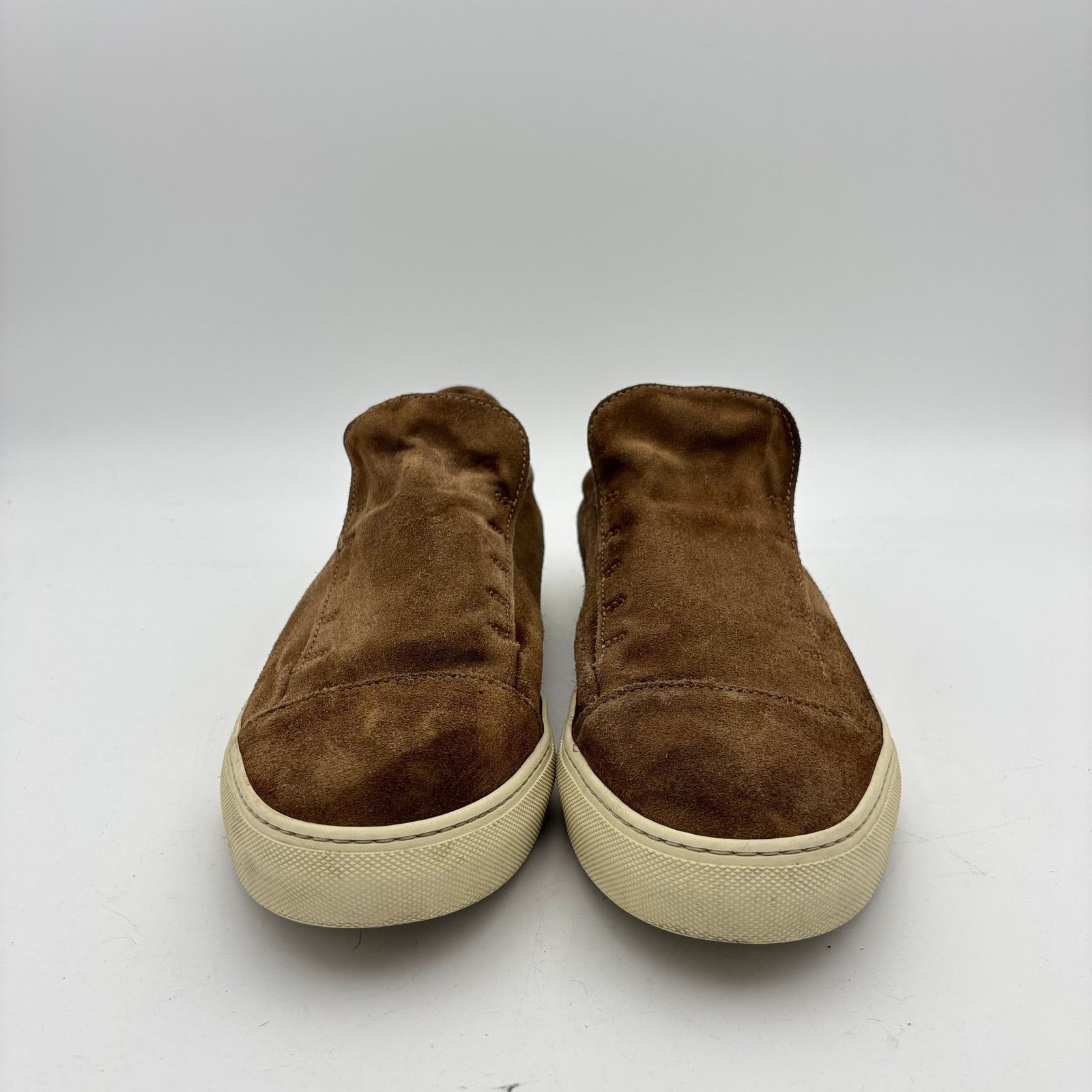 John Varvatos John Varvatos 315 Reed Laceless Slip On Suede Sneakers 11.5 Size US 11.5 / EU 44-45 - 2 Thumbnail