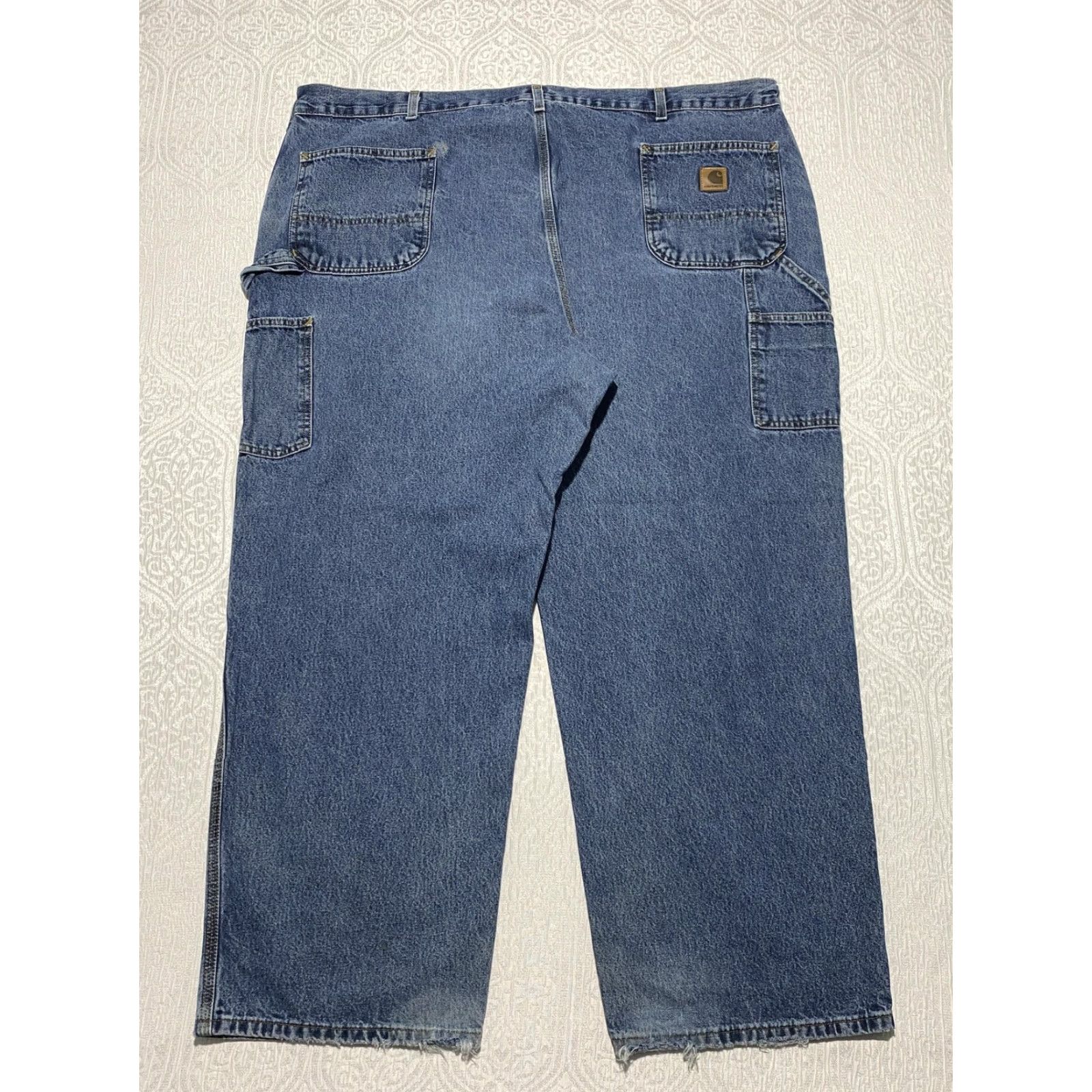 Carhartt Carhartt Jeans Mens 48x30 Blue B13 DPS Original Dungarees Work Utility Carpenter Jeans Size US 32 / EU 48 - 2 Thumbnail