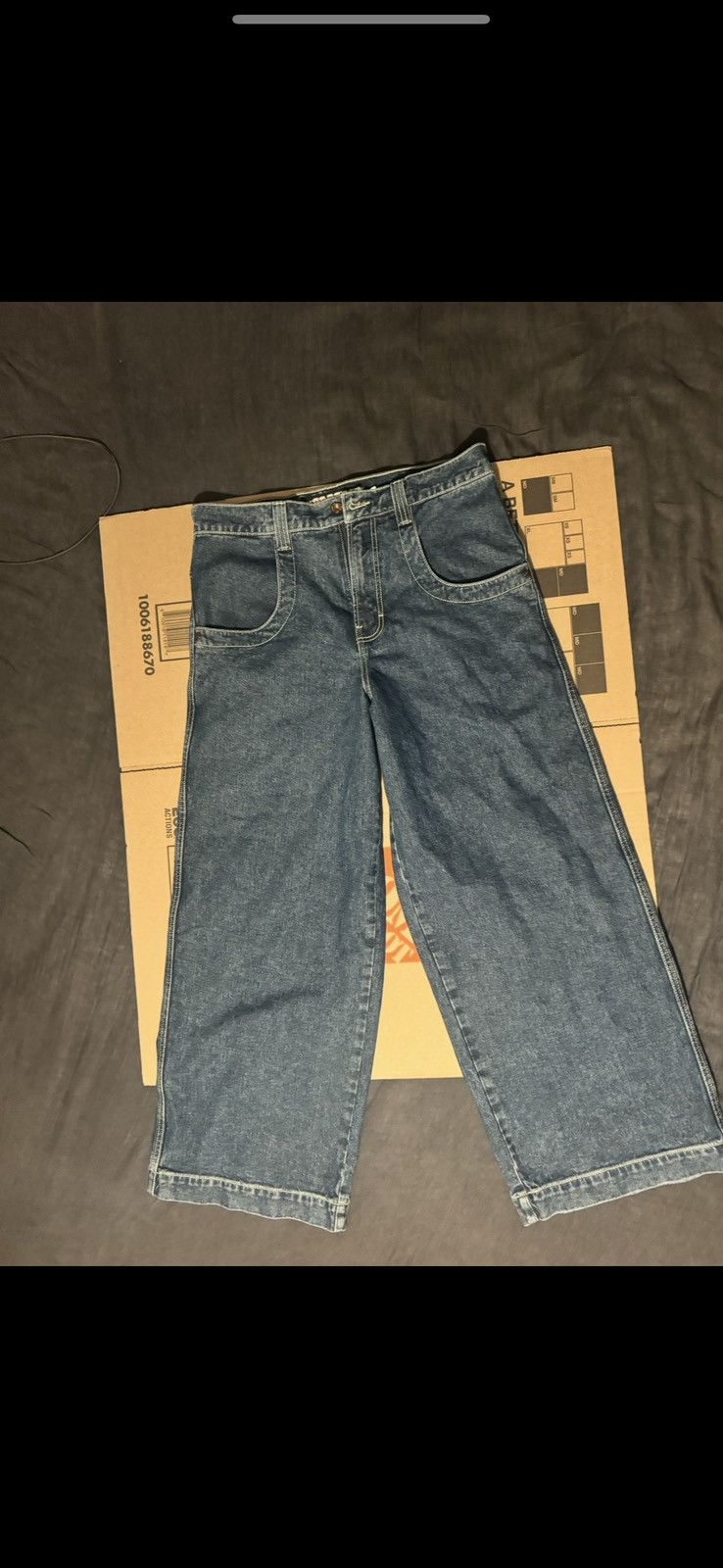 JNCO JNCO 101 Twin Cannon 26inch Dark Stone Size US 34 / EU 50 - 4 Thumbnail