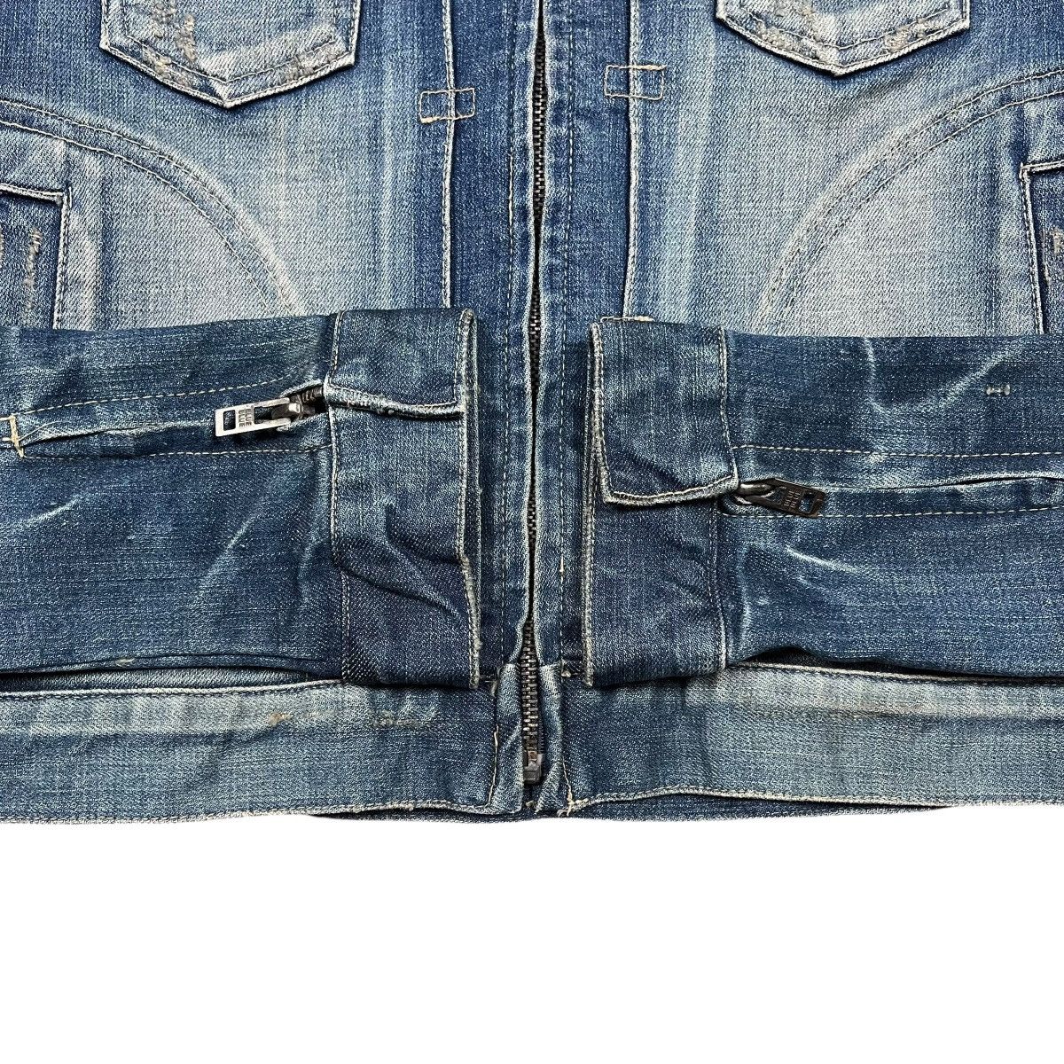 Blue Blue Japan Blue Blue Cropped Denim Jacket Size US XS / EU 42 / 0 - 7 Thumbnail