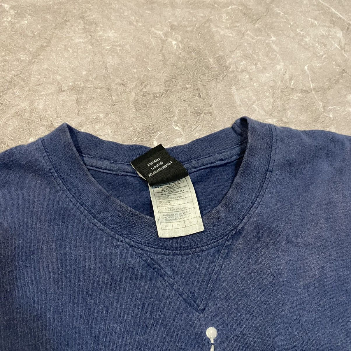 Jordan Brand VINTAGE NIKE JORDAN CENTER LOGO TEE FADED 90S Size US XL / EU 56 / 4 - 8 Thumbnail