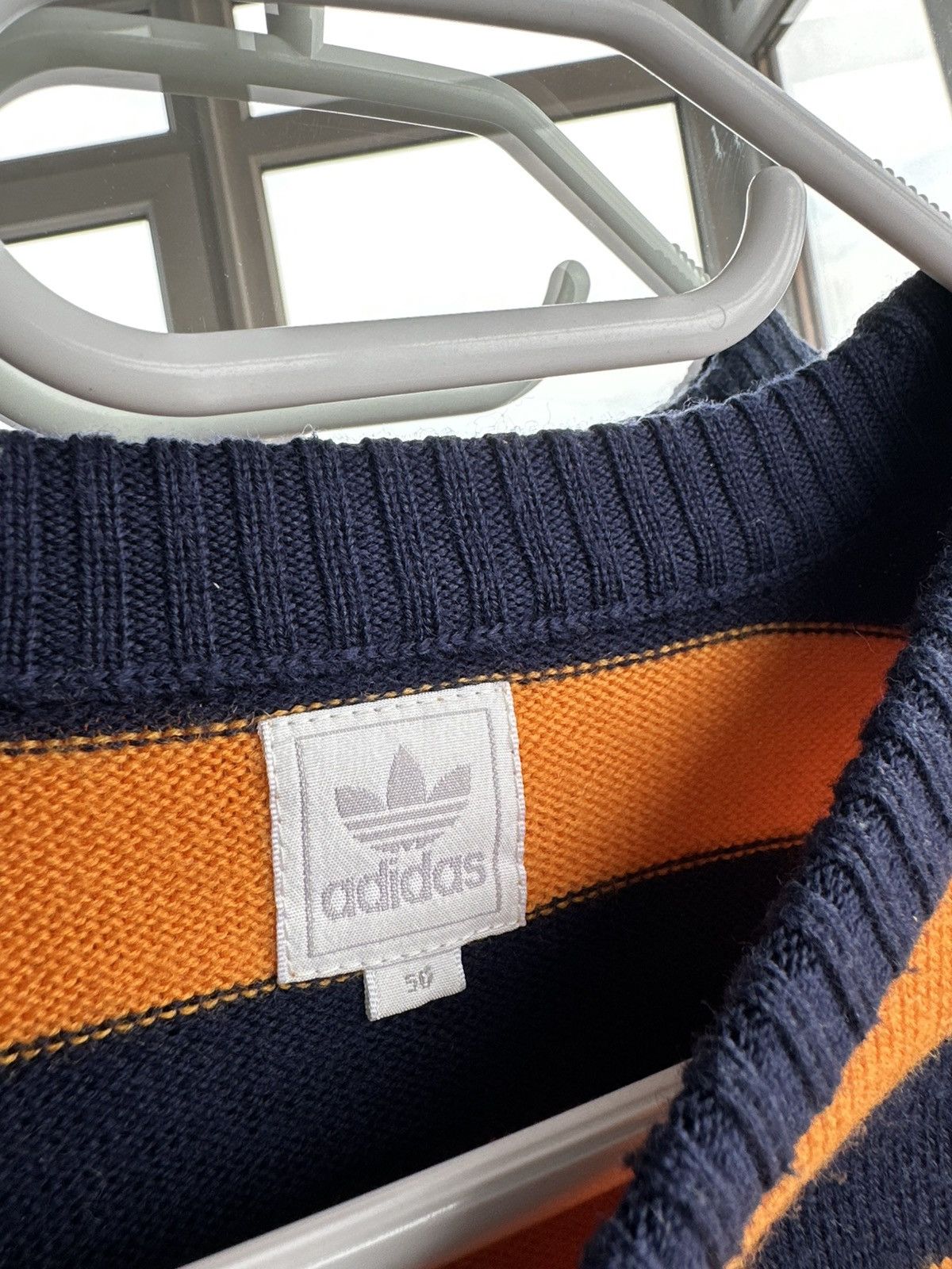 Adidas Adidas Vintage Sweater with Trefoil Snowflake Pattern Size US M / EU 48-50 / 2 - 5 Thumbnail