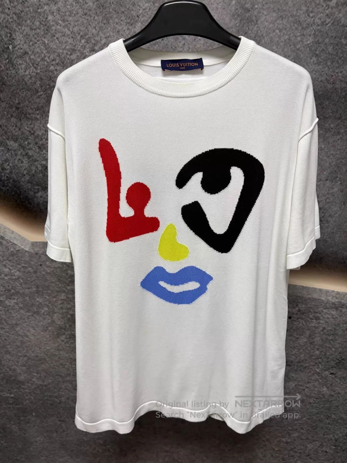 Louis Vuitton White Short Sleeve Graphic Print Shirt. Size US L / EU 52-54 / 3 - 1 Thumbnail