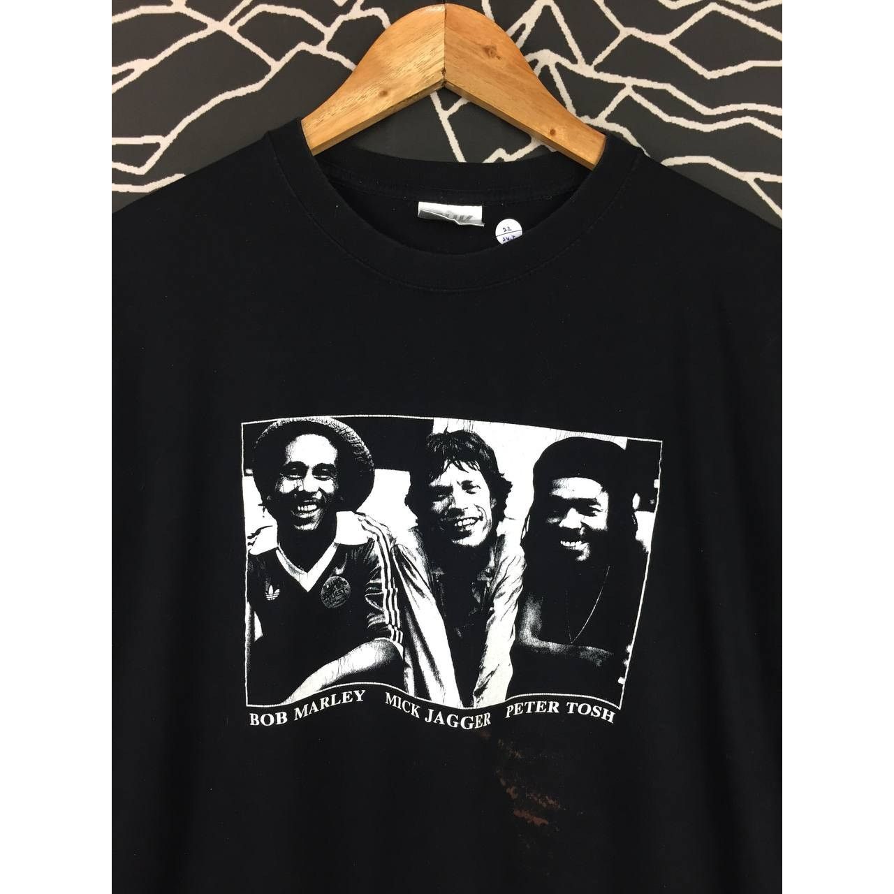 Band Tees × Bob Marley Bob Marley Mick Jagger Peter Tosh Photo Print Tee Size US M / EU 48-50 / 2 - 3 Thumbnail