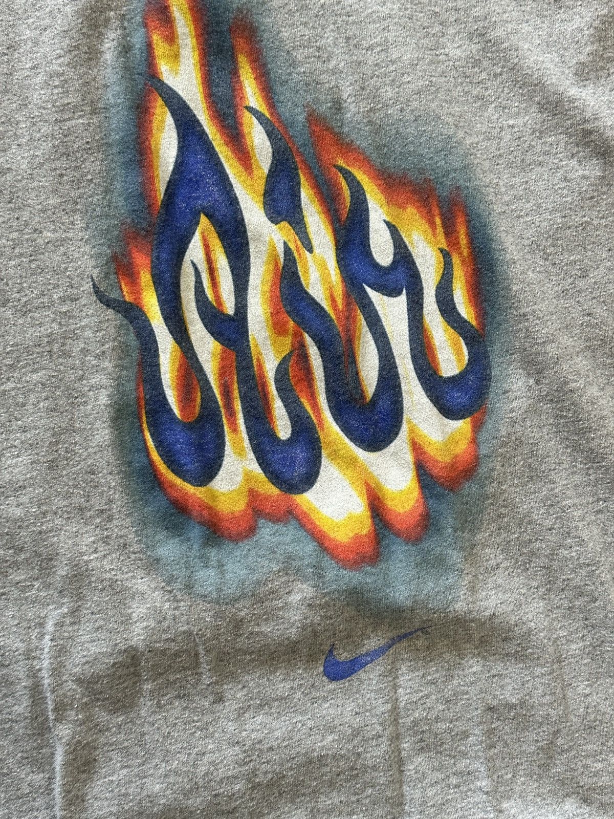 90's NIKE AIR BAKIN flame Tシャツ