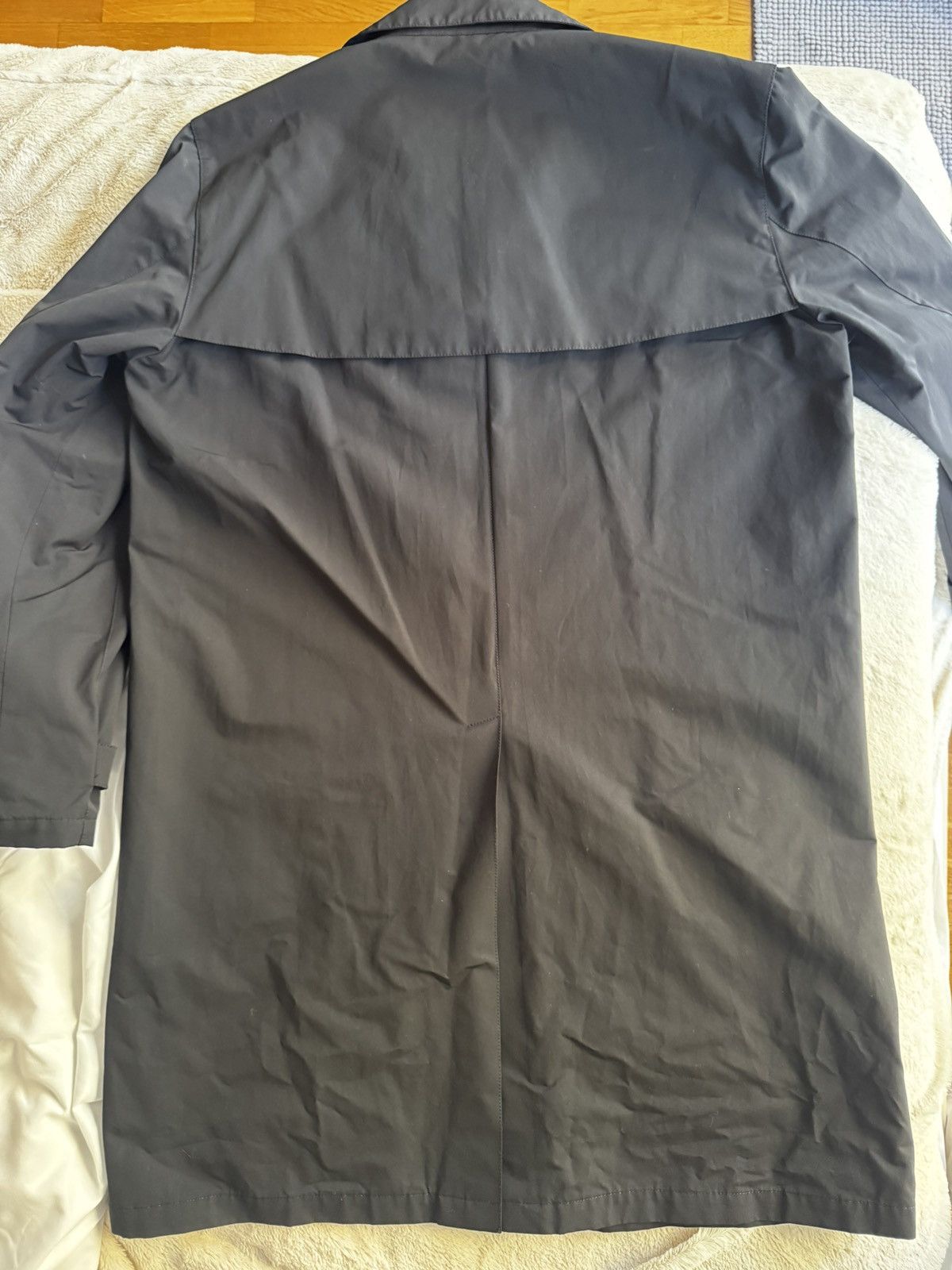 Prada Prada Technical Nylon Mac Raincoat Black Size L Size US L / EU 52-54 / 3 - 4 Thumbnail