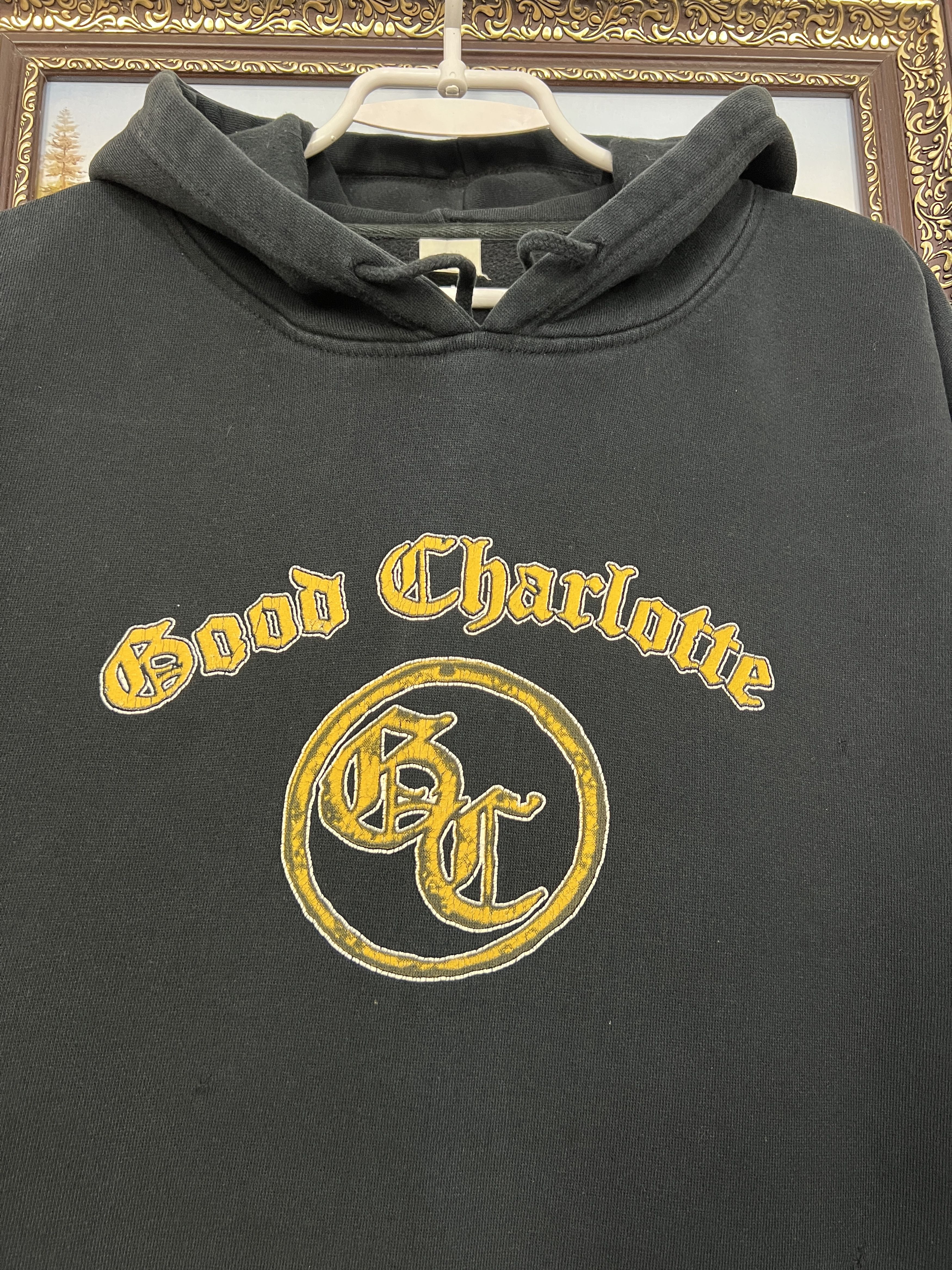 Vintage Vintage Good Charlotte Band Tour Hoodie Black Mens Jacket Size US XL / EU 56 / 4 - 3 Thumbnail