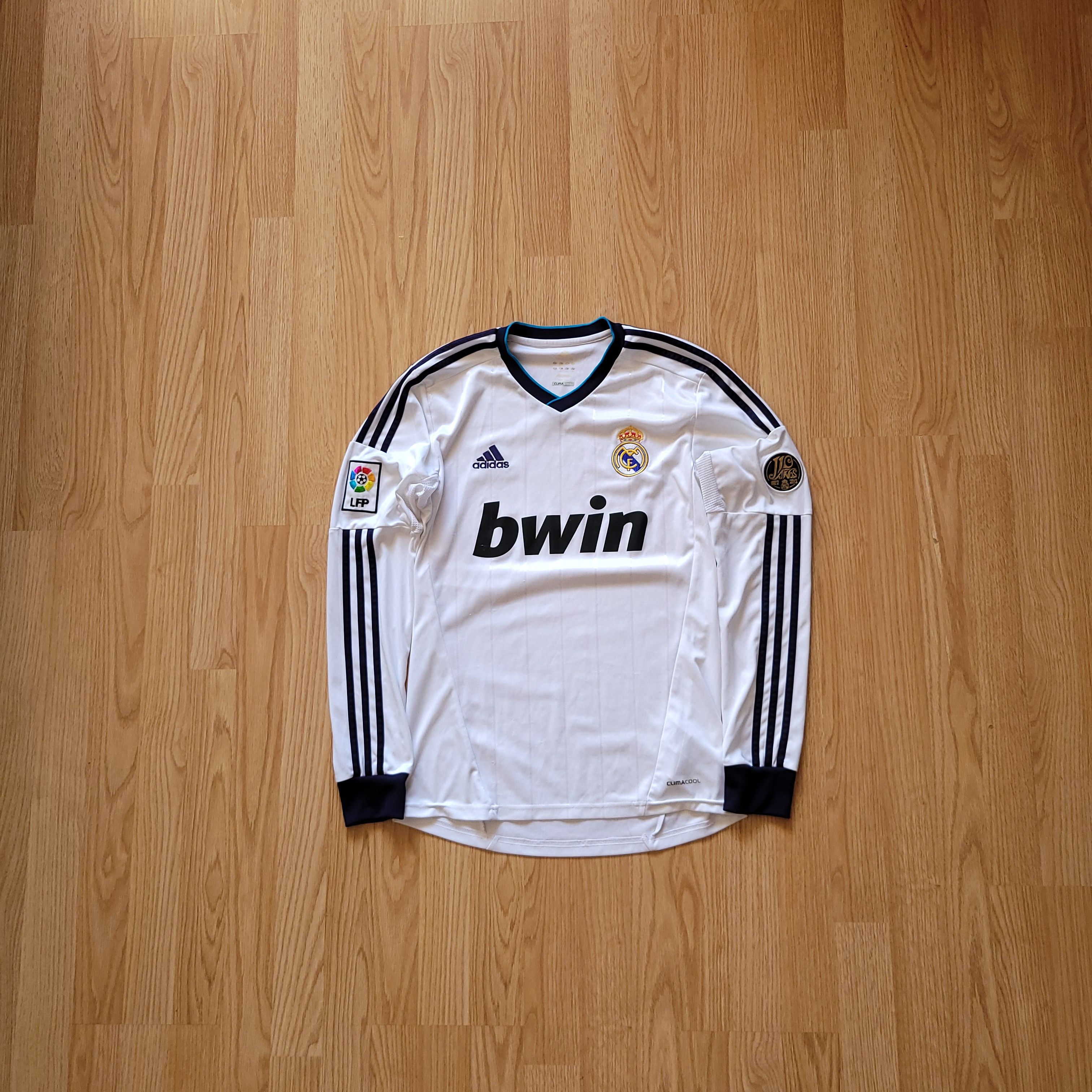 Adidas Adidas Real Madrid 12/13 long soccer jersey S