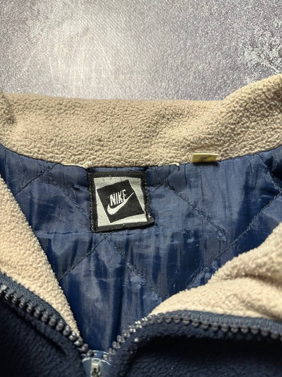 Nike × Vintage Nike Vintage Fleece Jacket 80-90s Size US XL / EU 56 / 4 - 9 Thumbnail