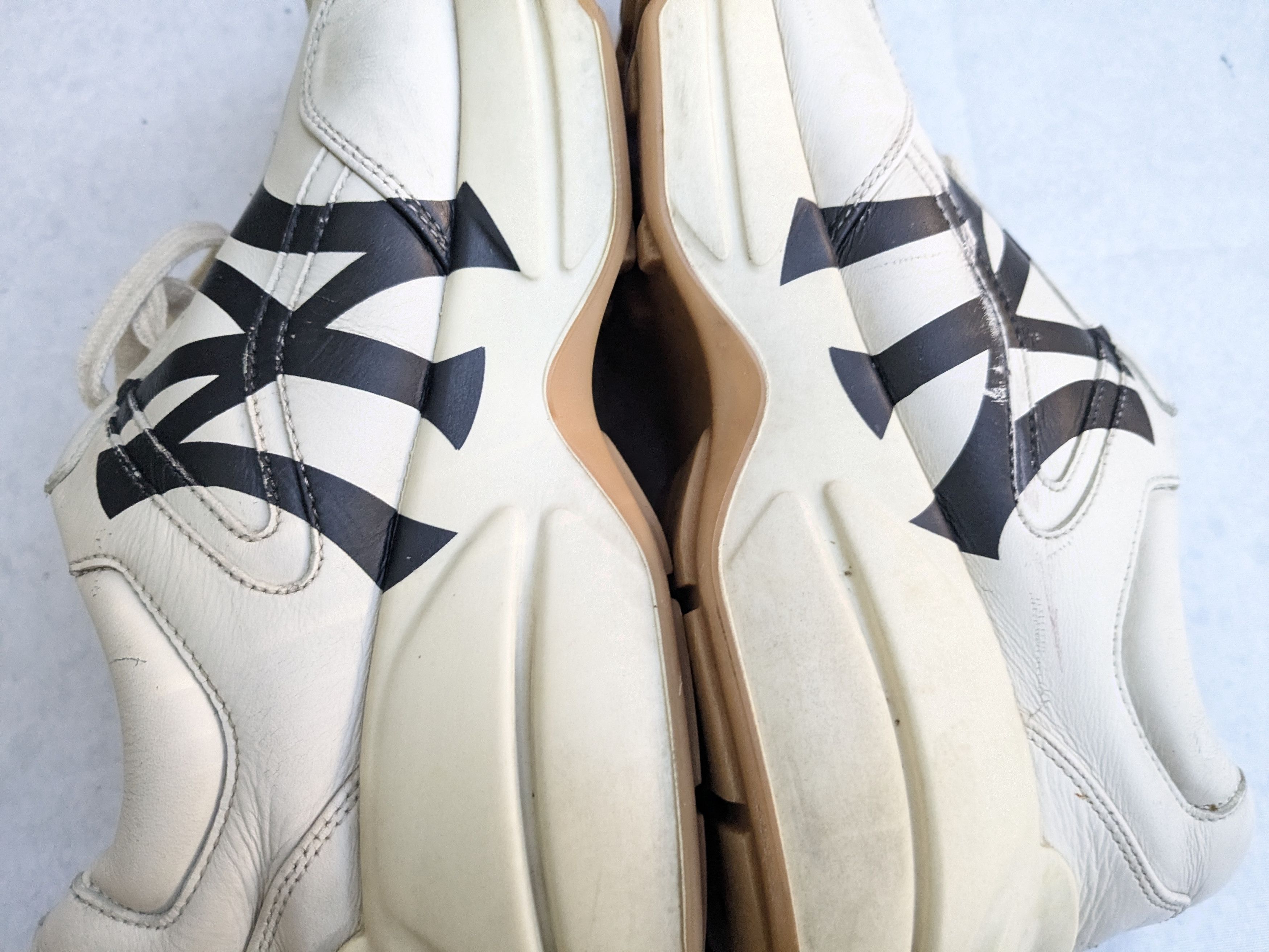 Gucci Gucci Rython Sneakers NY Yankees 9 Leather Low Size US 9 / EU 42 - 9 Thumbnail