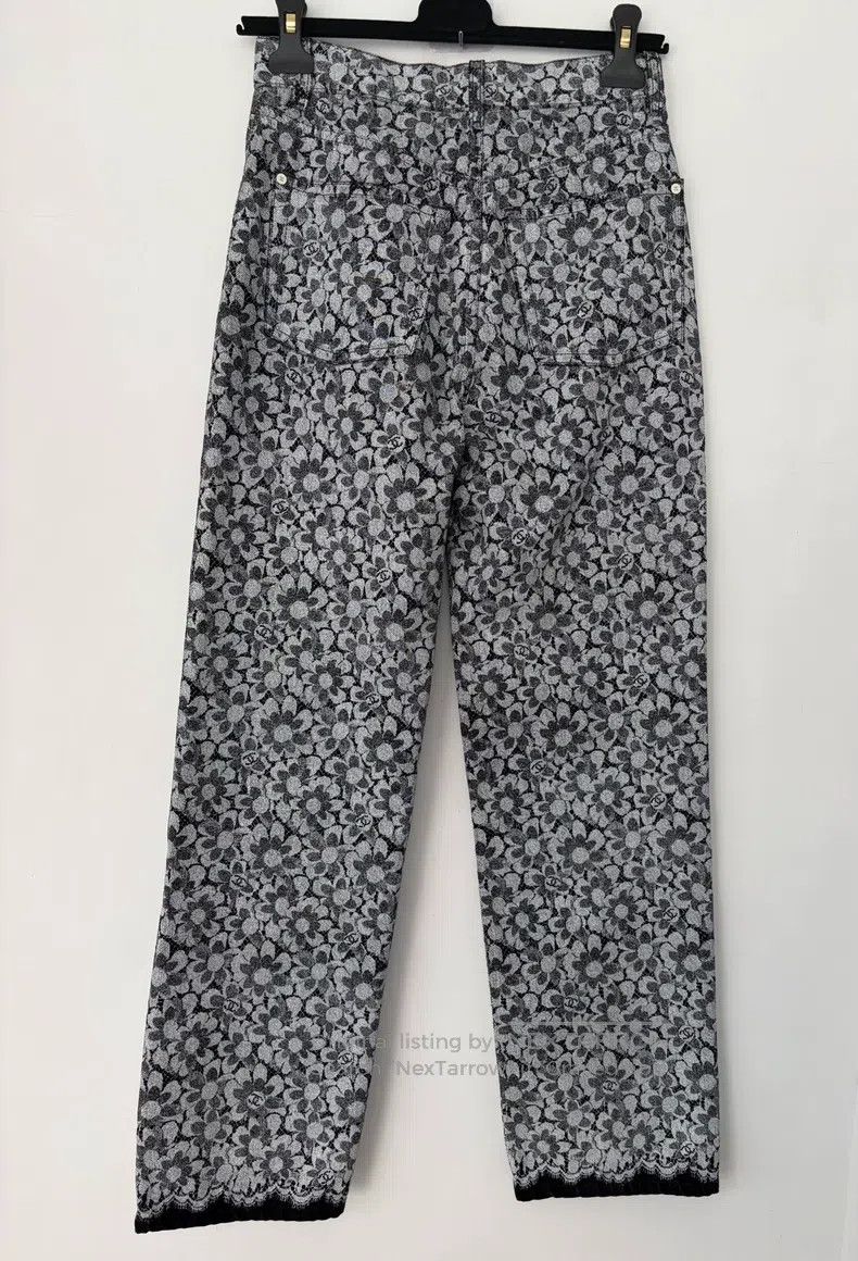 Chanel Chanel Floral jeans Size 42" / US 20 - 2 Thumbnail