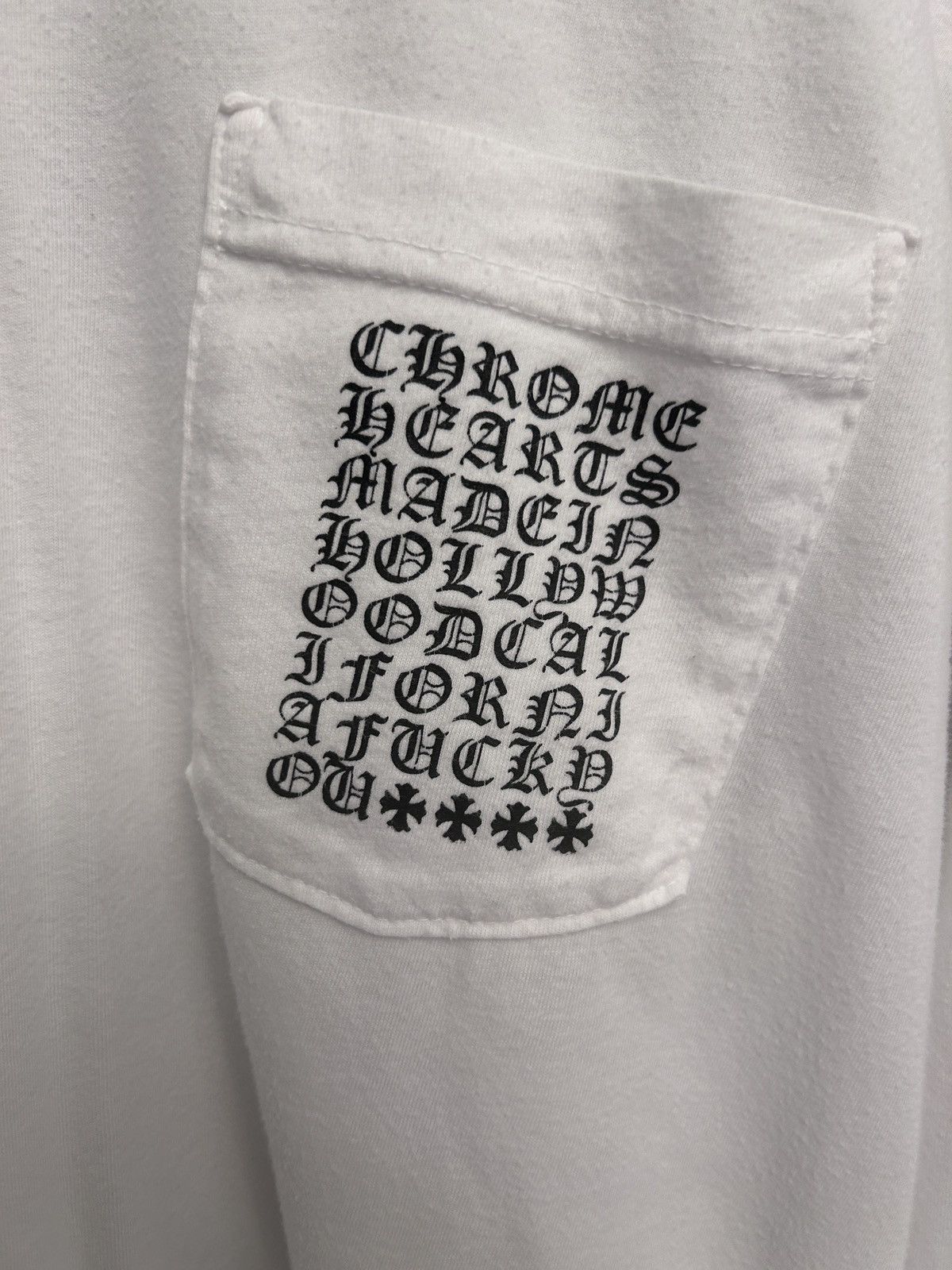 Chrome Hearts Chrome Hearts Multi Logo long sleeve white tee Size Medium Size US M / EU 48-50 / 2 - 6 Thumbnail