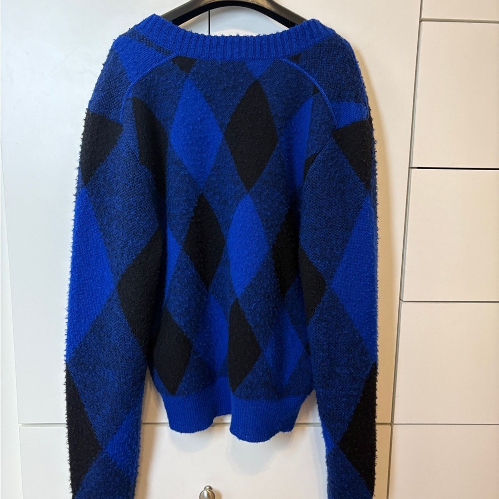 Burberry Burberry argyle-check wool cardigan m Size M / US 6-8 / IT 42-44 - 7 Thumbnail