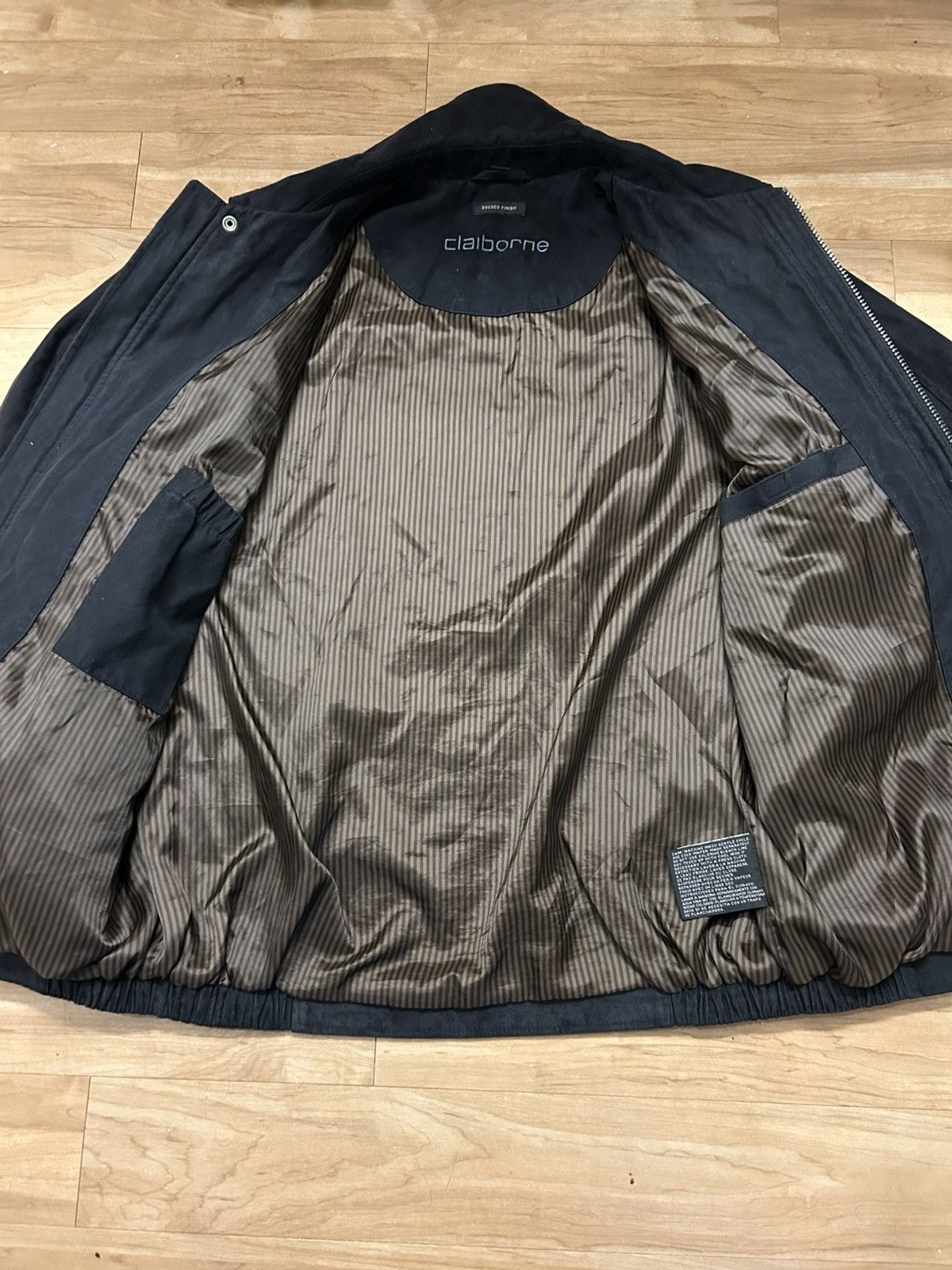 Carhartt Claiborne Suede Leather Jacket Size US L / EU 52-54 / 3 - 6 Thumbnail