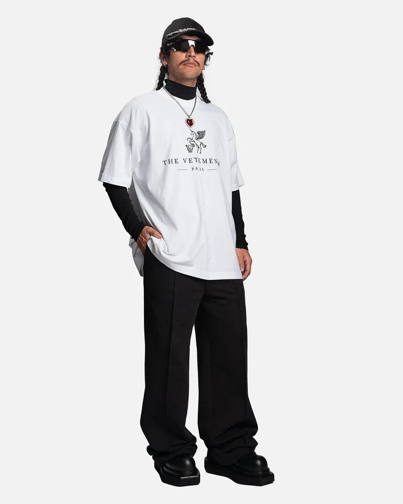 Vetements o1y0924 T-Shirt in White Size US S / EU 44-46 / 1 - 5 Thumbnail
