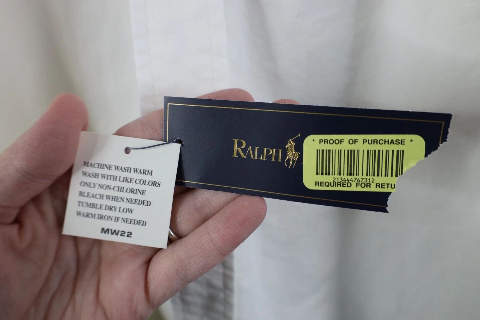 Ralph Lauren Deadstock Vintage Ralph Lauren Short Sleeve Collared Shirt Size US XXL / EU 58 / 5 - 5 Thumbnail