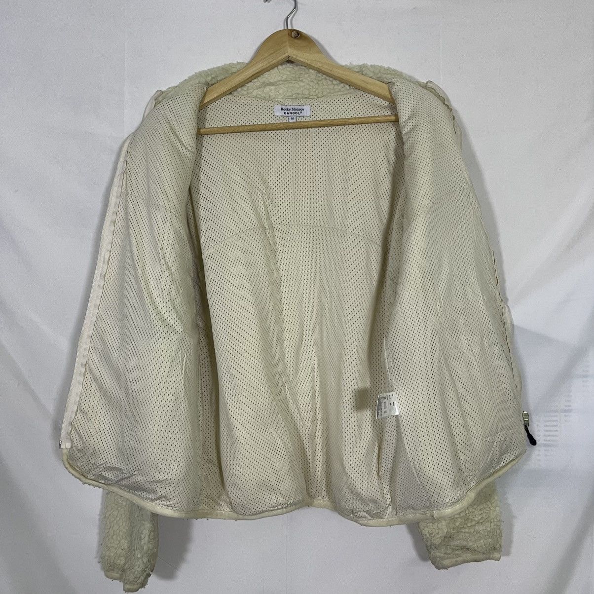 Kangol VINTAGE KANGOL ROCKY MONROE SHERPA FLEECE JACKET Size US L / EU 52-54 / 3 - 5 Thumbnail