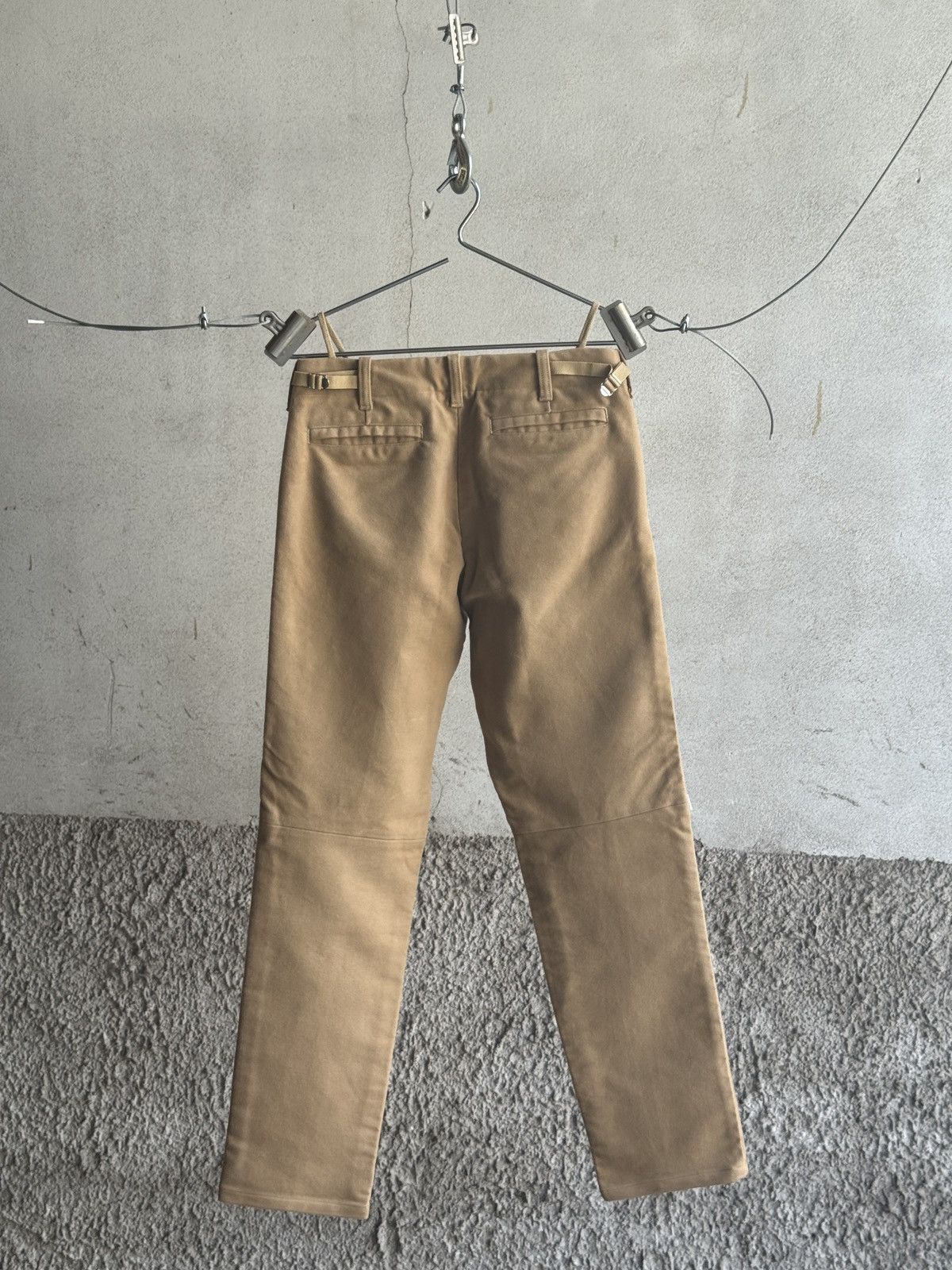 Helmut Lang Helmut Lang AW2000 Moleskin Elastic Knee S Size US 30 / EU 46 - 16 Thumbnail