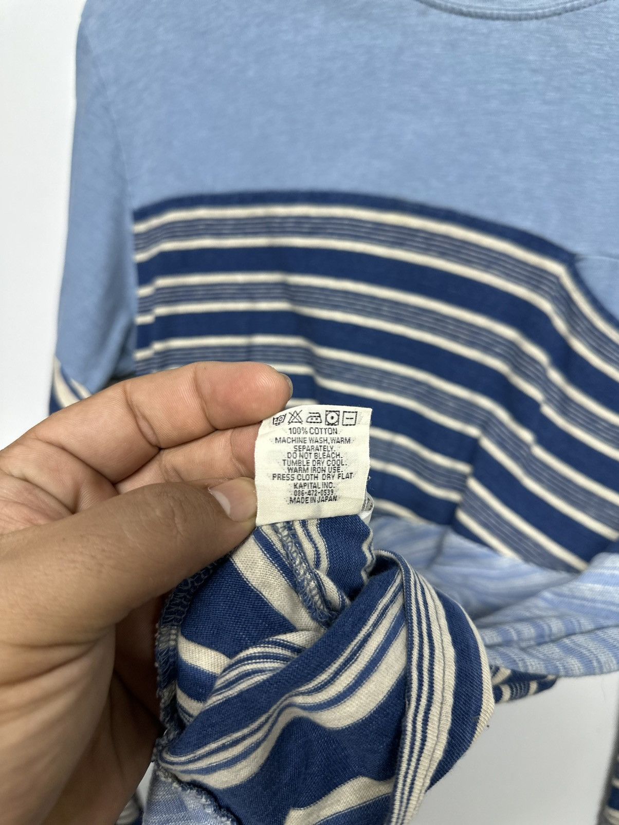 Kapital Vintage single pocket Kapital Longsleeve shirt Size US S / EU 44-46 / 1 - 7 Thumbnail