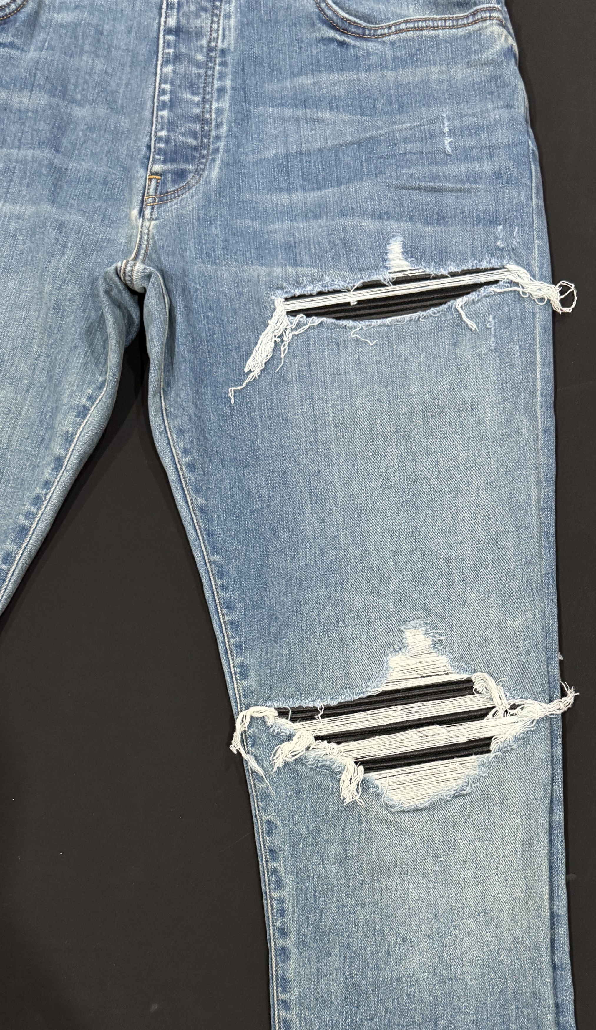Amiri AMIRI MX1 DARK INDIGO SIZE 36 Size US 36 / EU 52 - 2 Thumbnail