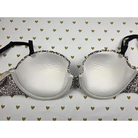 Other LEOPARD CHEETAH Animal Print 34C Bra Multiway Push Up Size ONE SIZE - 2 Thumbnail