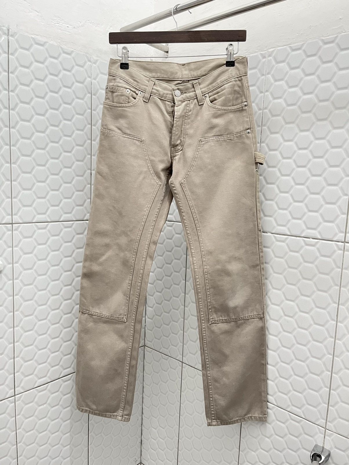 Helmut Lang 1999 Helmut Lang Double Knee Carpenter Pants Size US 29 - 1 Thumbnail