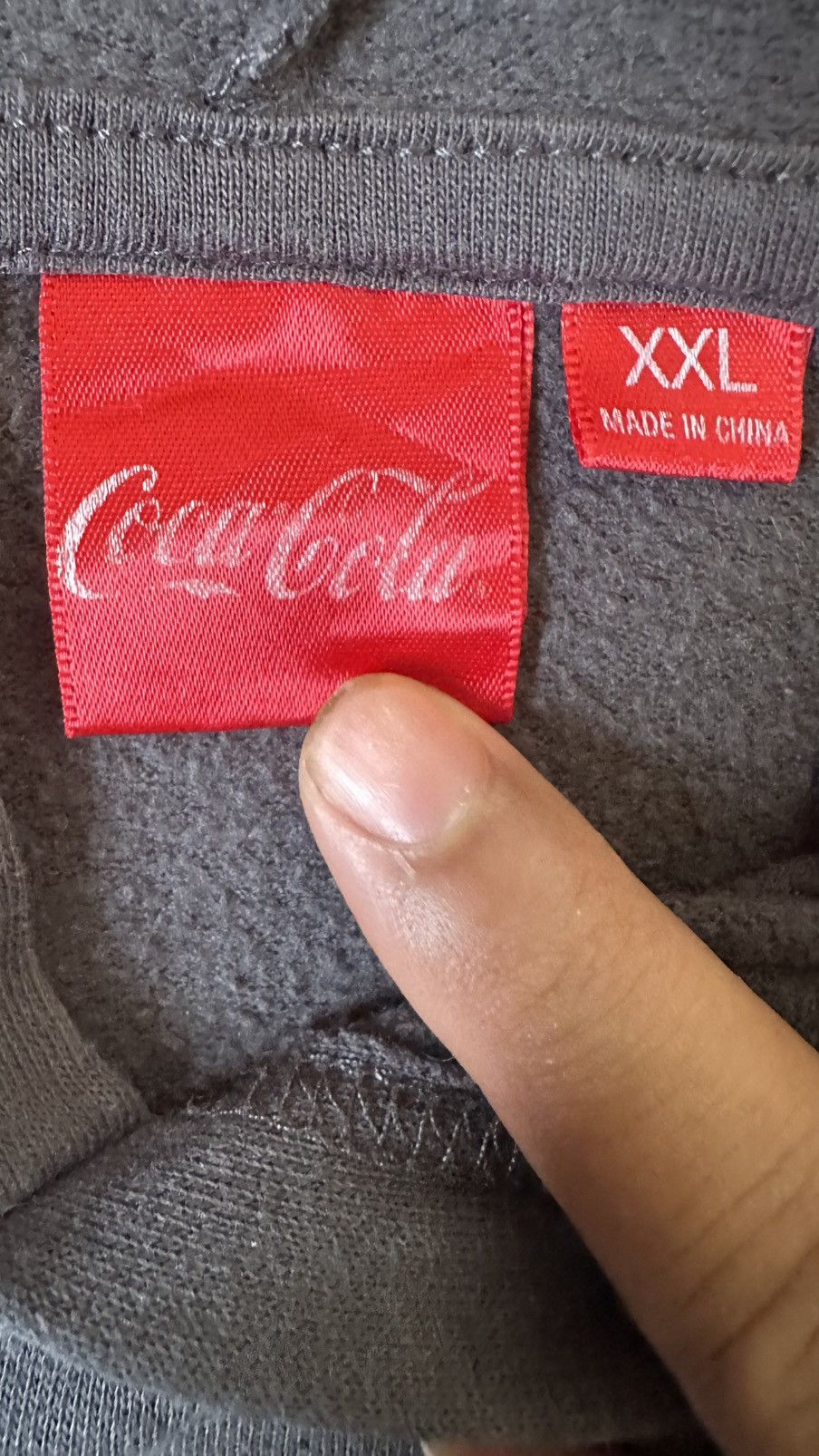 Coca Cola VINTAGE COCA COLA ACID WASH HOODIE Size US XXL / EU 58 / 5 - 6 Thumbnail