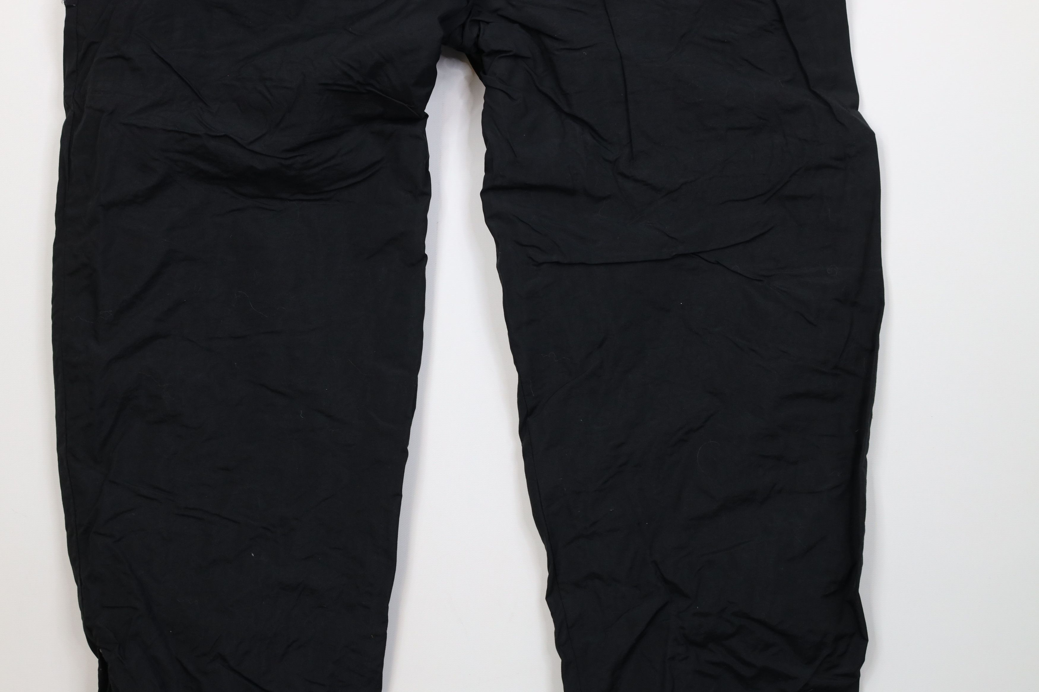 Vintage Vintage 90s Streetwear Lined Heavyweight Joggers Pants Black Size US 36 / EU 52 - 13 Thumbnail