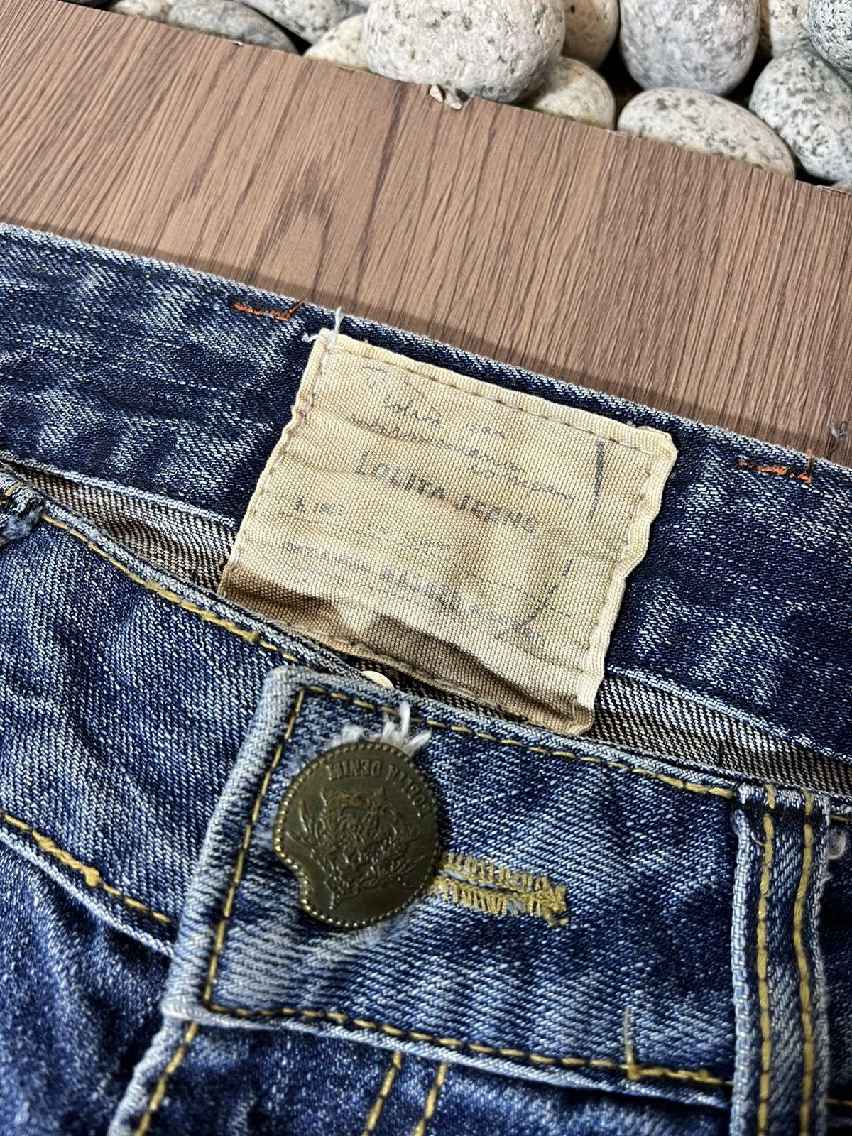 Japanese Brand Lolita Crown Yoshitomo Nara whiskers denim Size US 32 / EU 48 - 7 Thumbnail