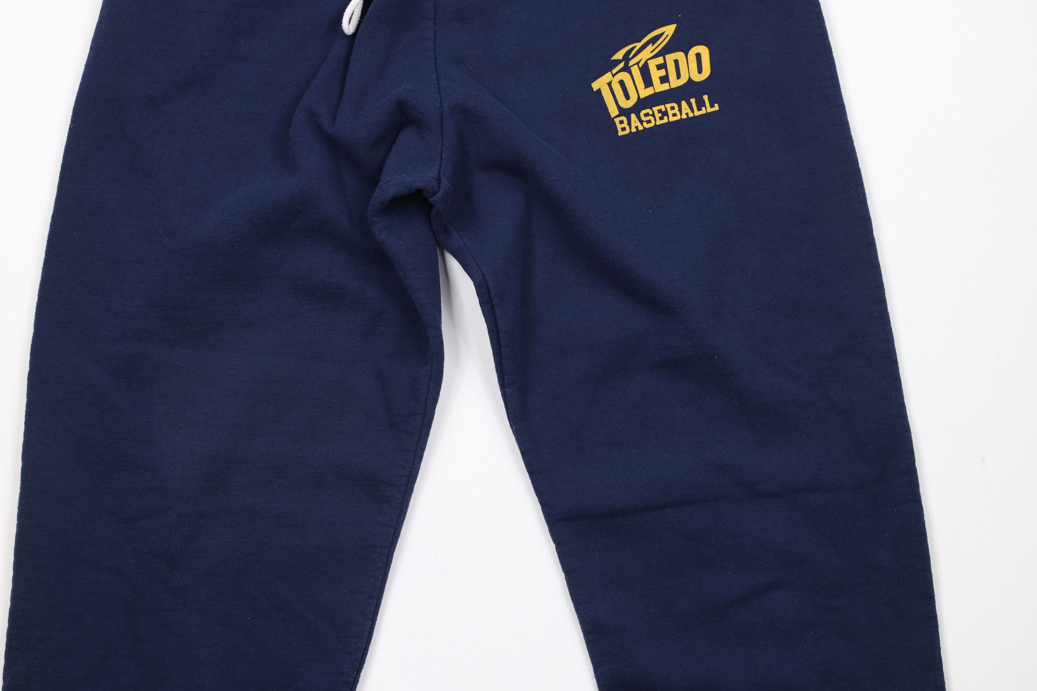 Vintage Vintage 90s Issued University of Toledo Baseball Sweatpants Size US 36 / EU 52 - 3 Thumbnail