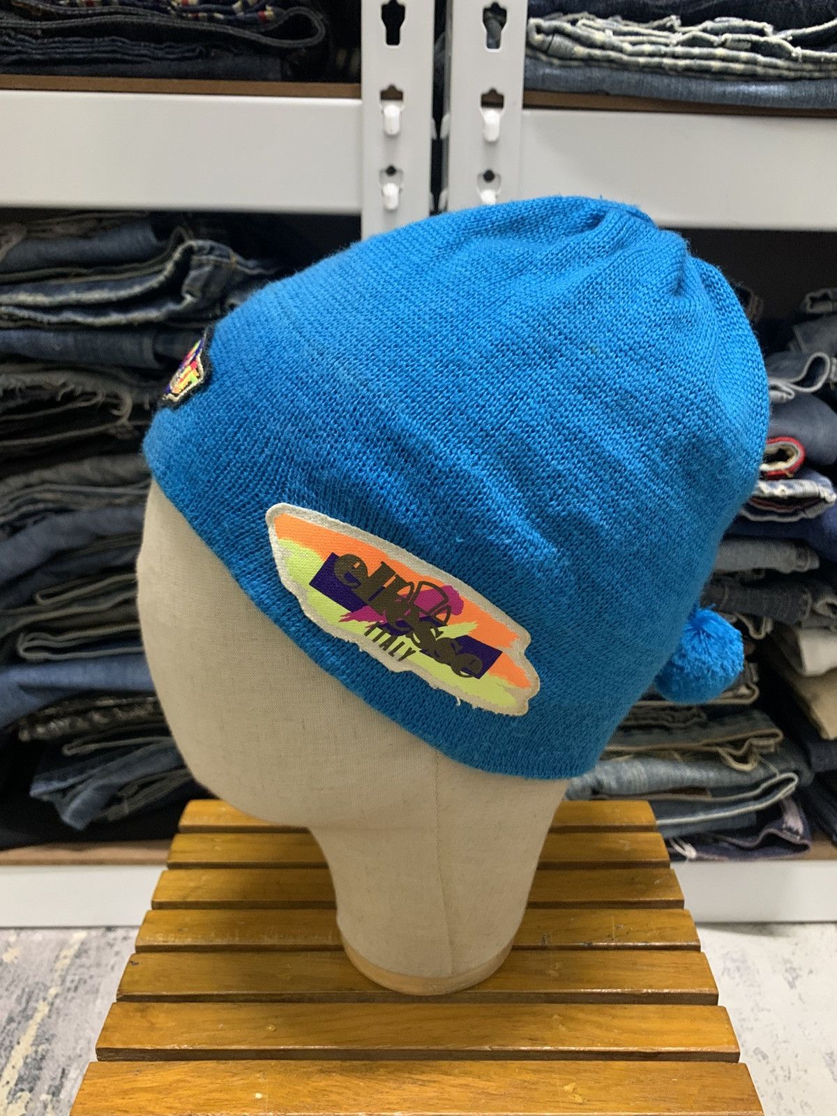 Ellesse Vintage ELLESSE Beanie Hat Size ONE SIZE - 3 Thumbnail