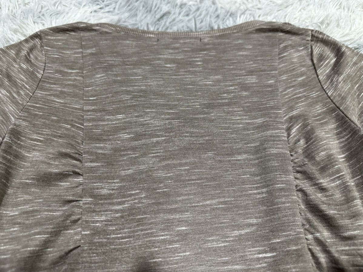 Tornado Mart 🔥Sick Y2K Tornado Mart Ruched Hybrid Ribbed Shirt Size US S / EU 44-46 / 1 - 9 Thumbnail