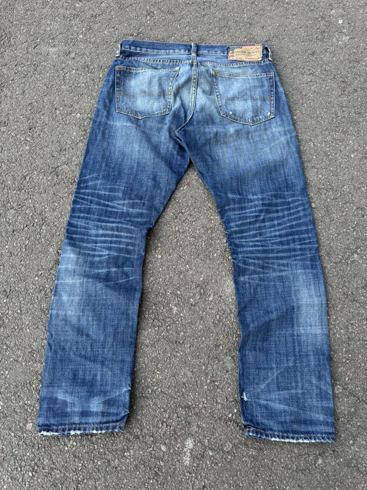 Denim & Supply Ralph Lauren Denim & Supply Ralph Lauren Y2K Washed Jeans Size US 34 / EU 50 - 1 Thumbnail