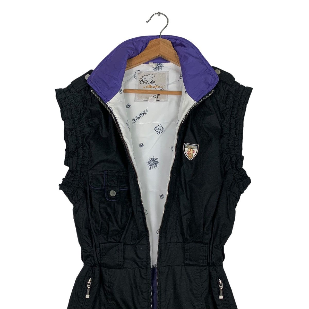 Ellesse Vintage ELLESSE GOLDWIN Ski Overall #0136-C7 Size US 26 / EU 42 - 10 Thumbnail