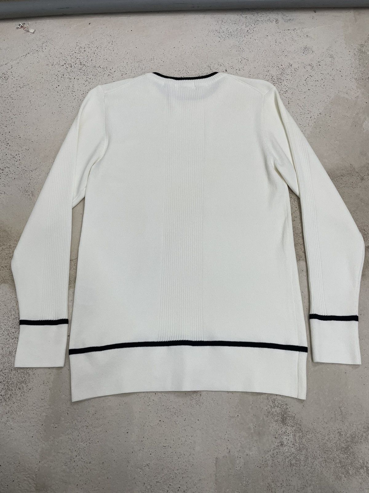 Balenciaga Very Rare Vintage Balenciaga Small Spellout Long Sleeve Size US L / EU 52-54 / 3 - 3 Thumbnail