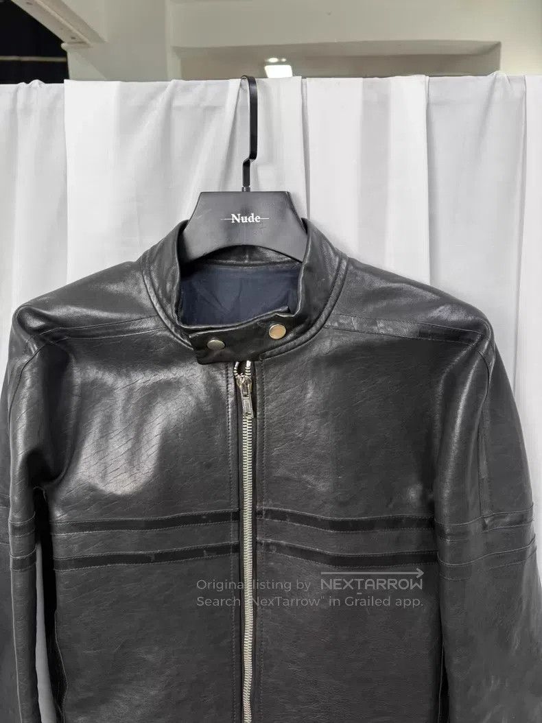 Rick Owens Rick Owens 15SS ultra short biker leather jacket| Size XL / US 12-14 / IT 48-50 - 3 Thumbnail