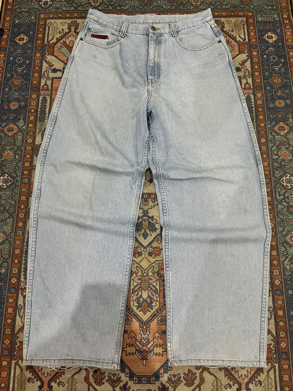 Vans 90's Vans Jeans Baggy Light Blue Size US 34 / EU 50 - 6 Thumbnail