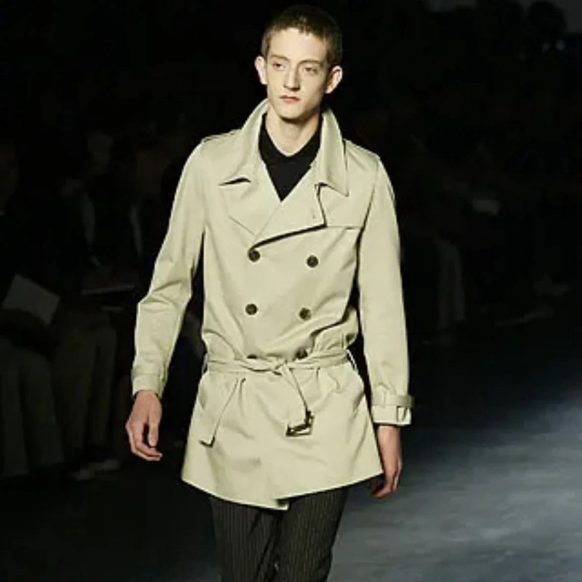 Dior RUNWAY SS06 Dior by Hedi Slimane Trench Coat Size US S / EU 44-46 / 1 - 1 Thumbnail