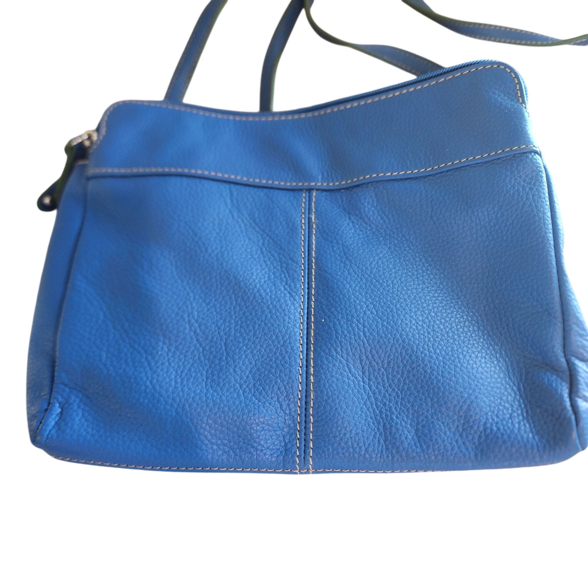 Other Tignanello Blue Leather Crossbody Purse Size ONE SIZE - 5 Thumbnail