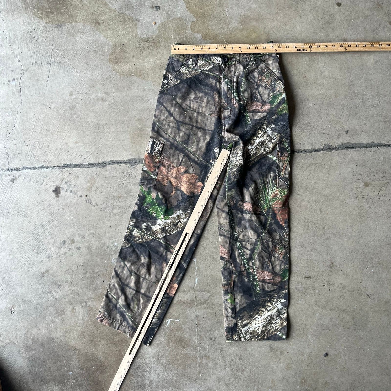 Vintage VINTAGE RUSTIC RIDGE CAMO PANTS CARGO 26X27 HUNTING BAGGY Size US 26 / EU 42 - 6 Thumbnail